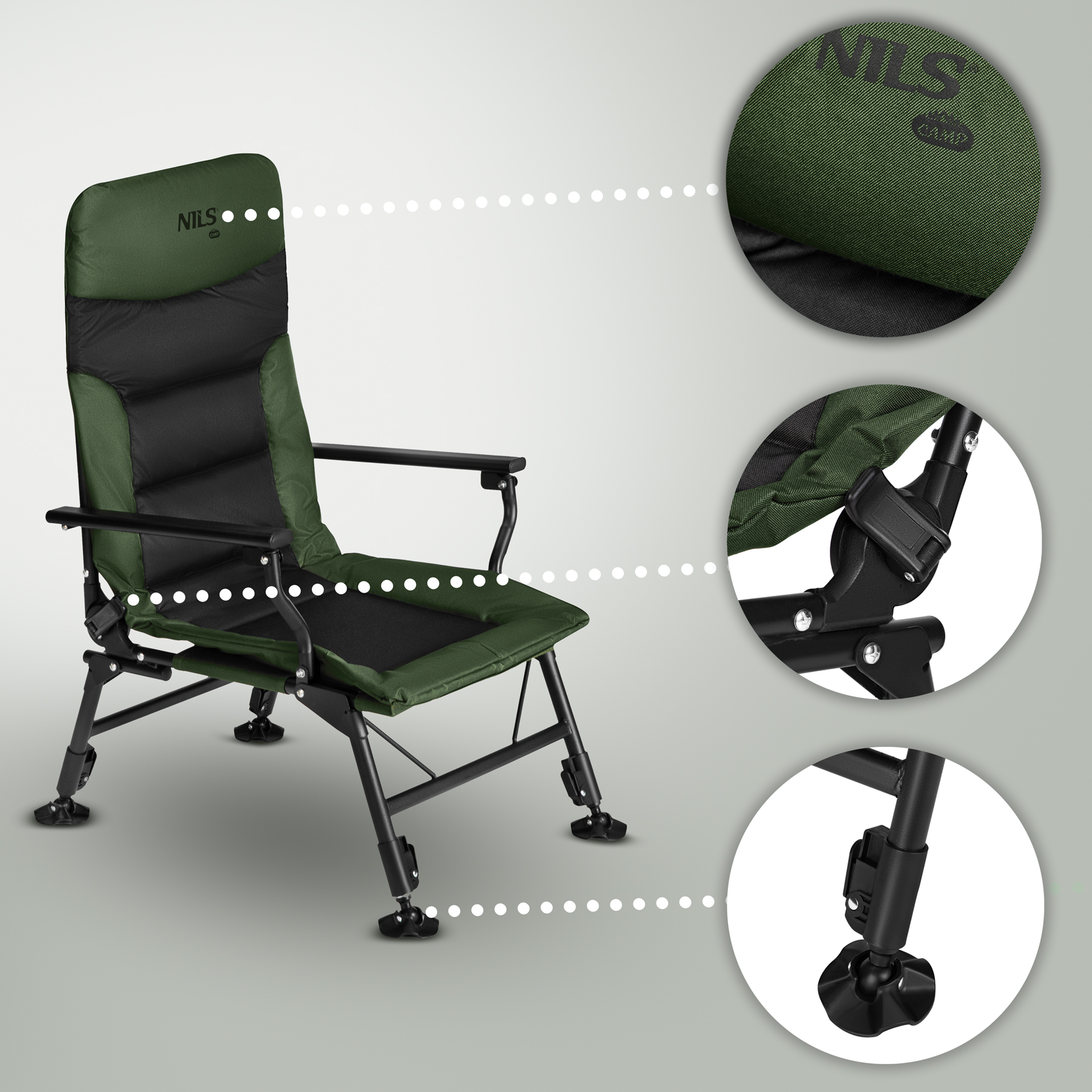 Rybářské křeslo NILS Camp NC2702