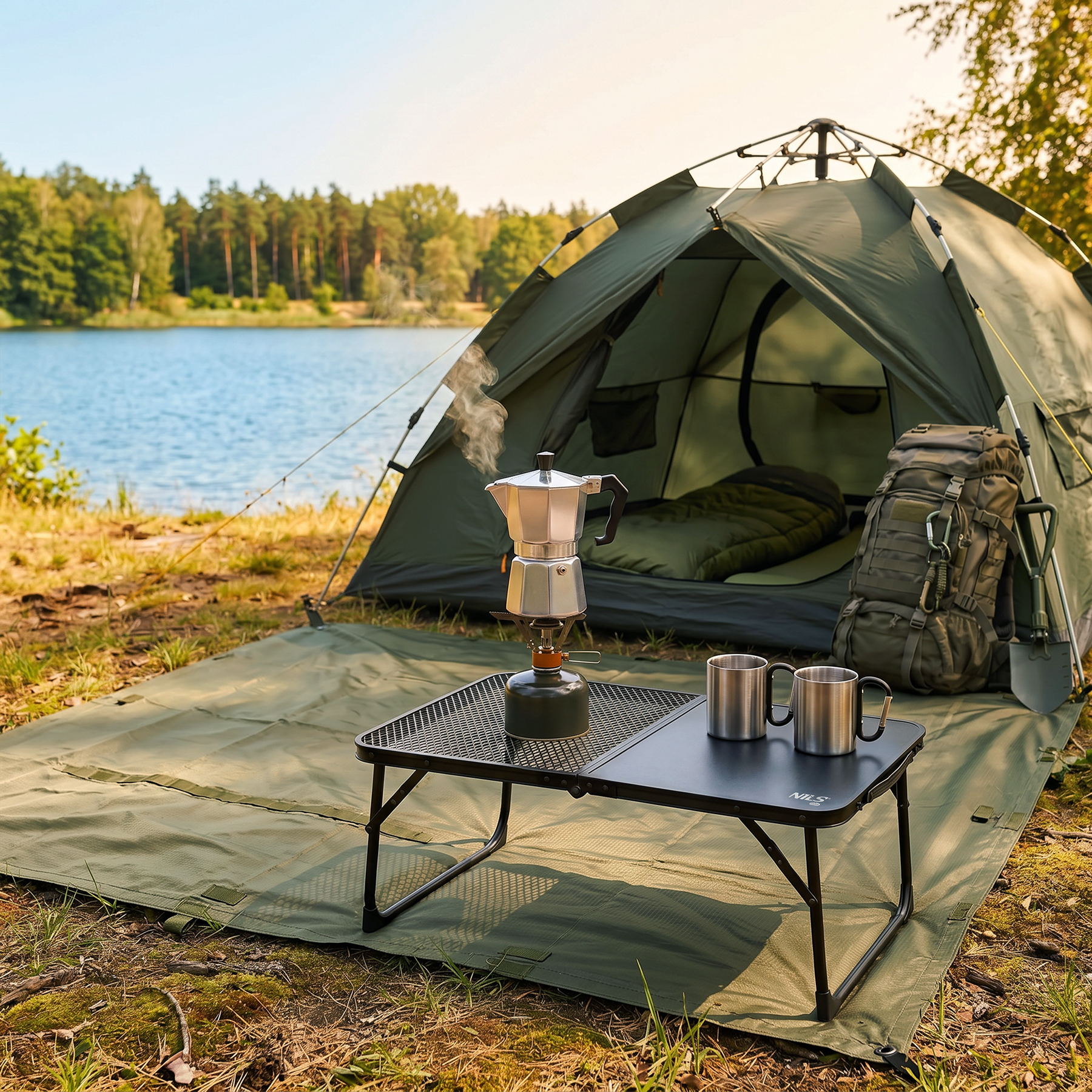 Skládací turistický stůl NILS Camp NC3406