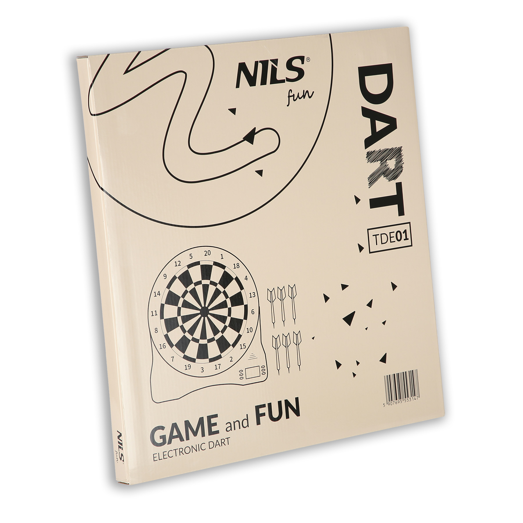 Elektronický terč na šipky NILS Fun TDE01