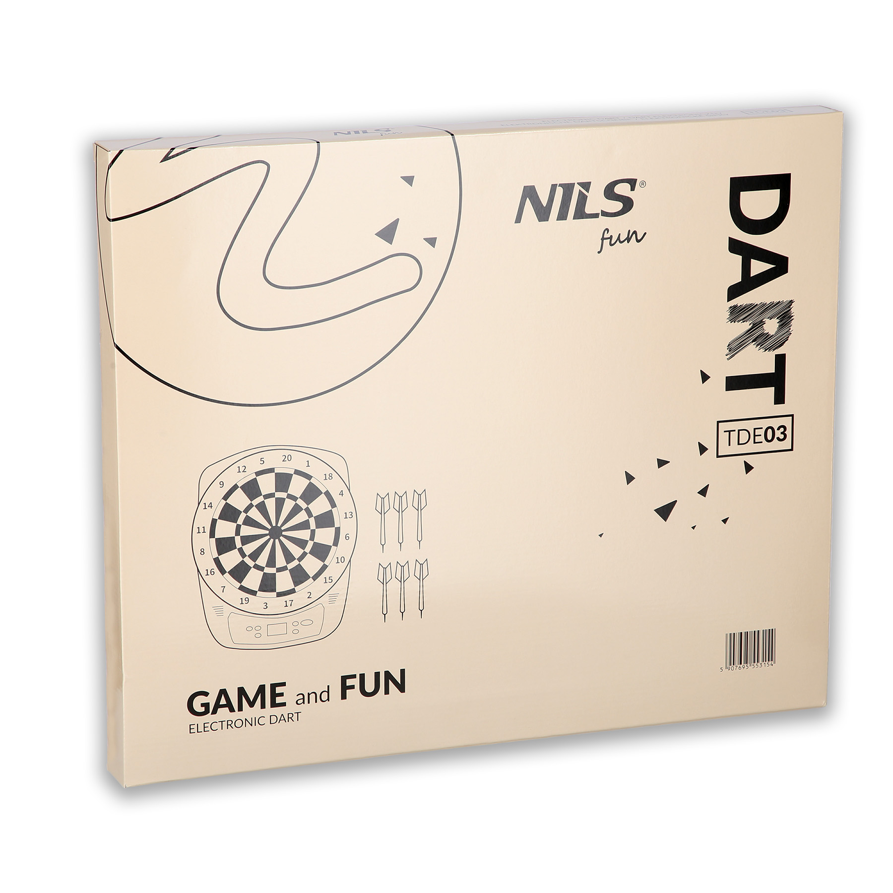 Elektronický terč na šipky NILS Fun TDE03