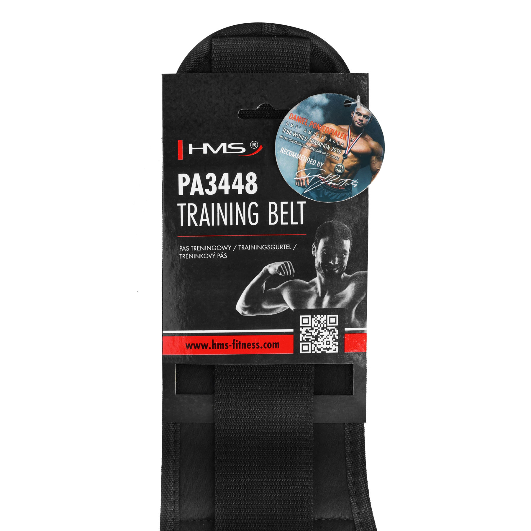 POSILOVACÍ PÁS ČERNÝ PA 3448 HMS