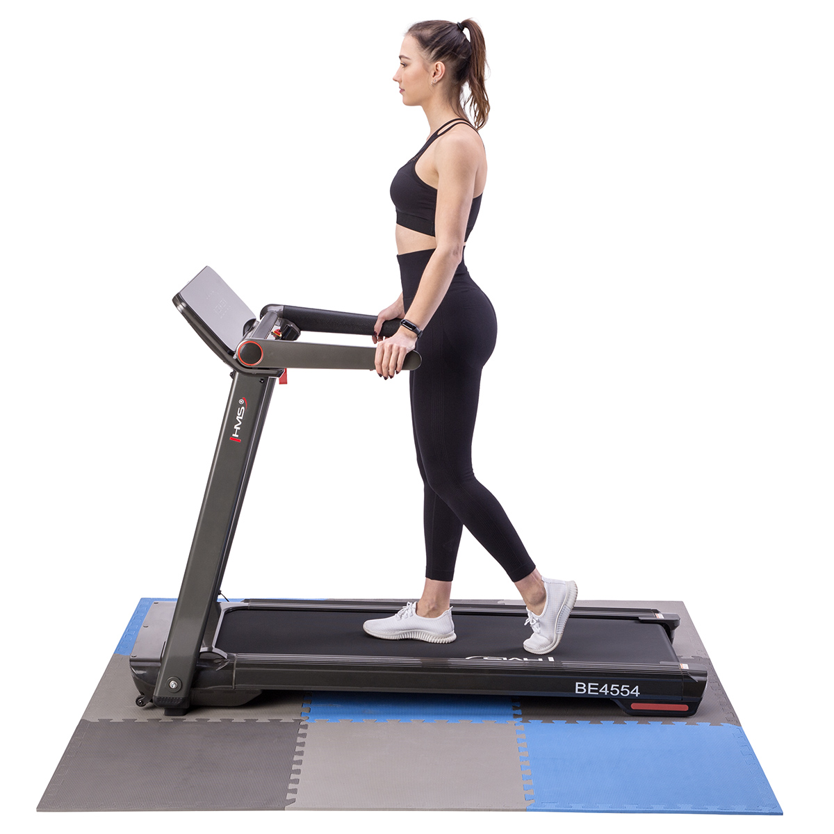 Ochranná puzzle podložka ONE FItness MP10 modro-šedá