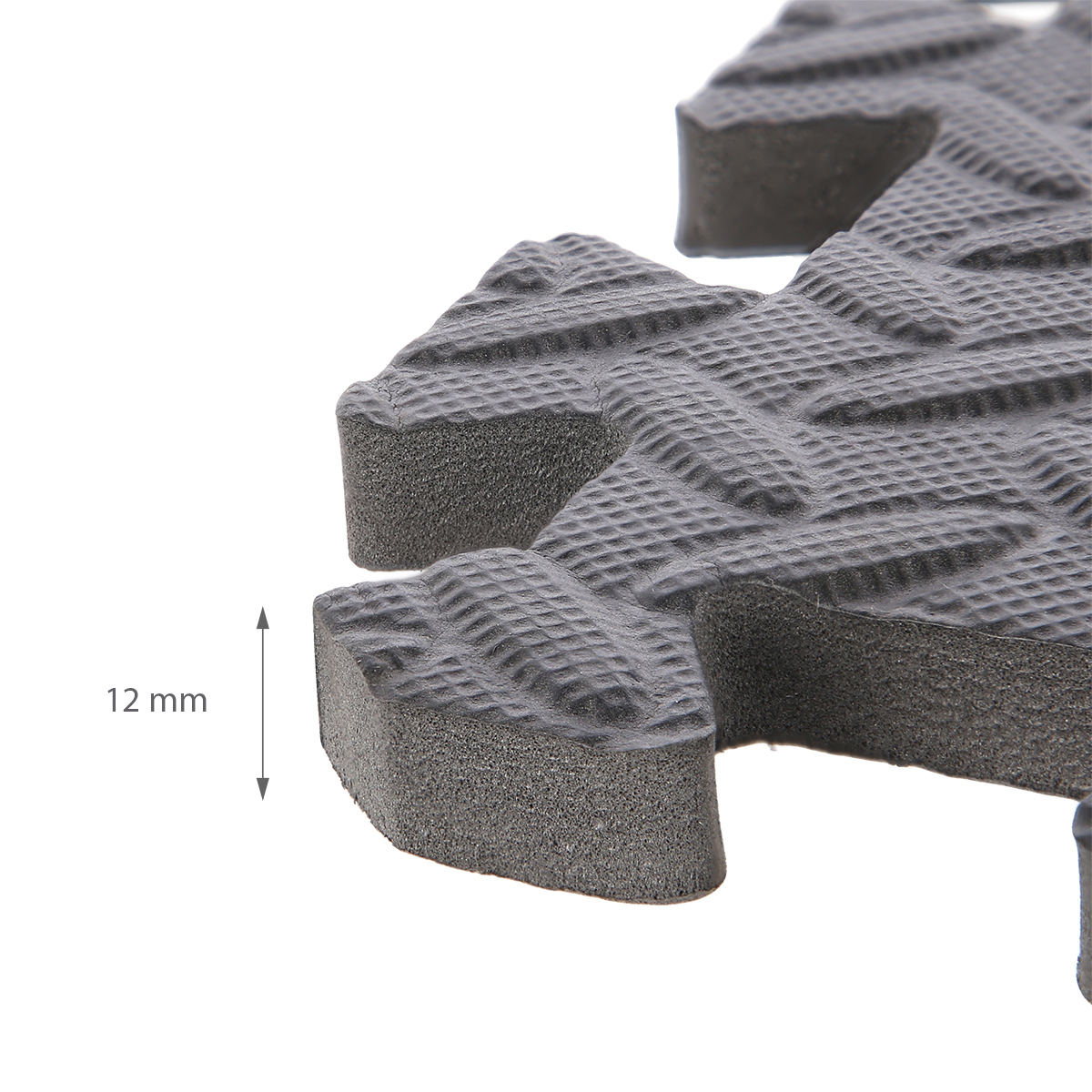 Ochranná puzzle podložka HMS Premium MP12 tmavě šedá