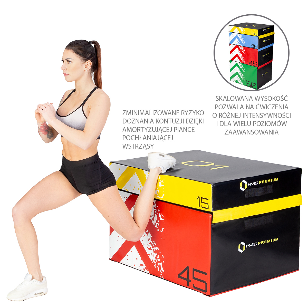 Sada Plyo boxů HMS Premium PYBS01