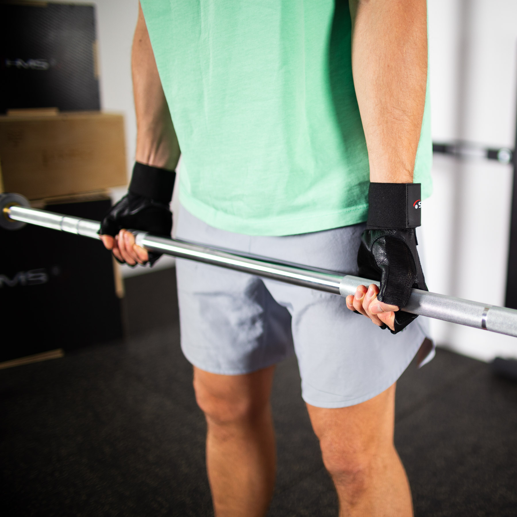 Fitness rukavice HMS RST04 černé