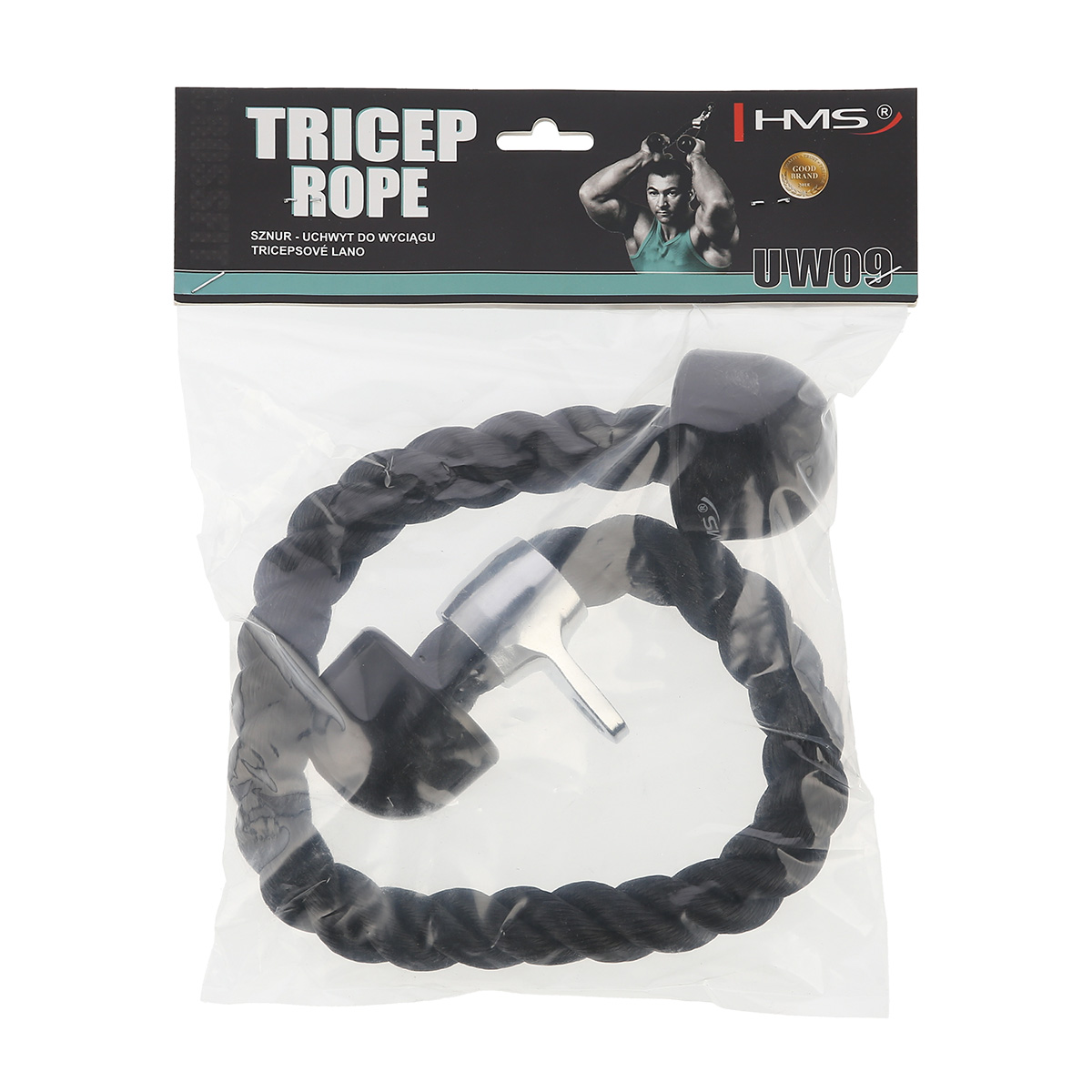 Lano na procvičování tricepsů HMS UW09