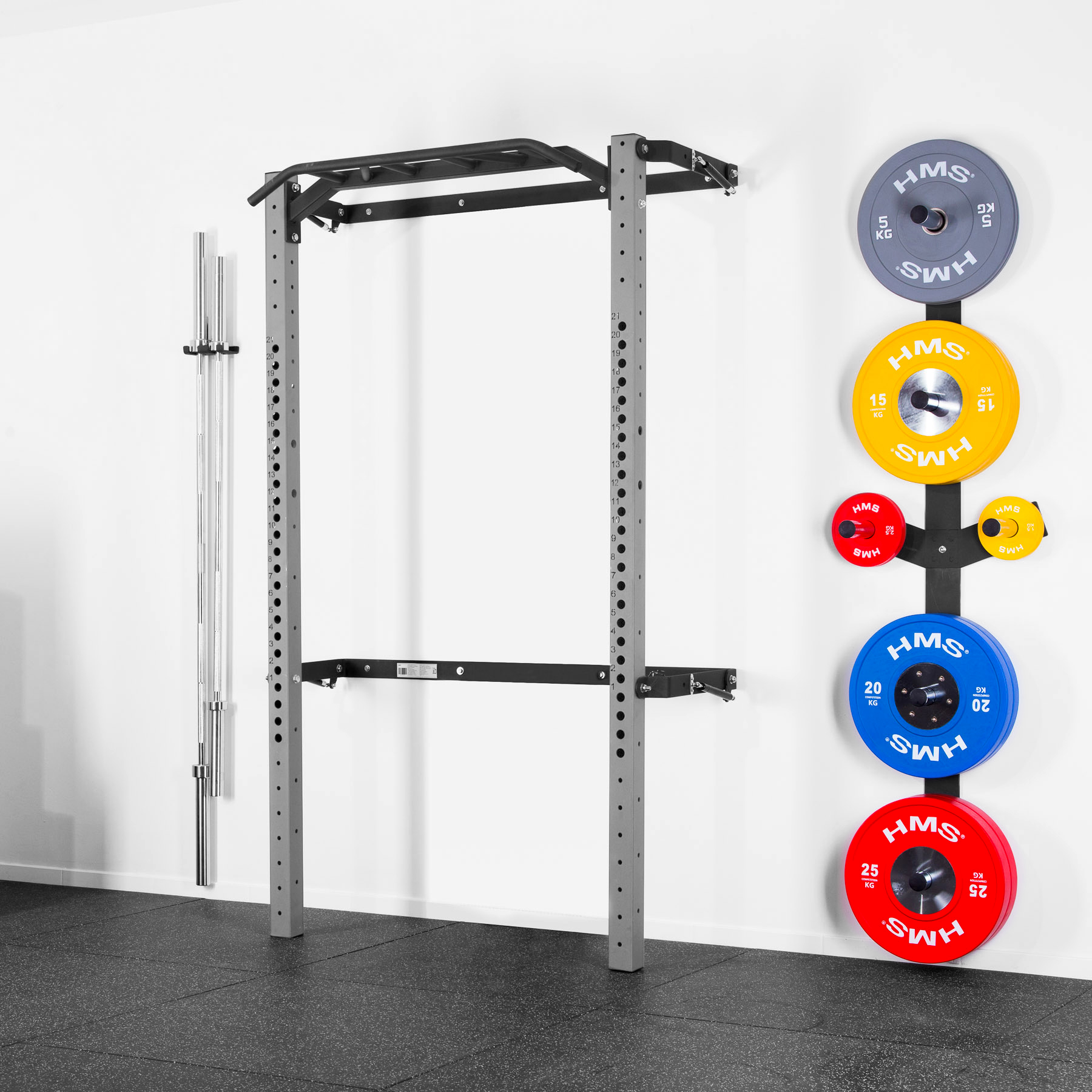 Skládací posilovací klec - Power Rack HMS KLT23 šedá