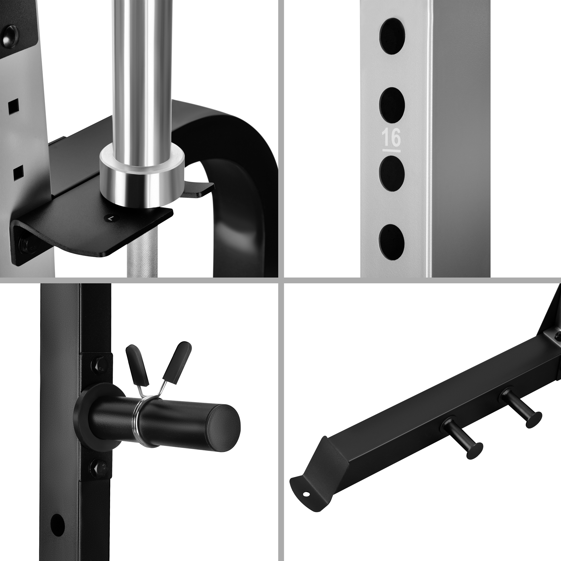 Multifunkční posilovací stojan - Power Rack HMS KLT5432