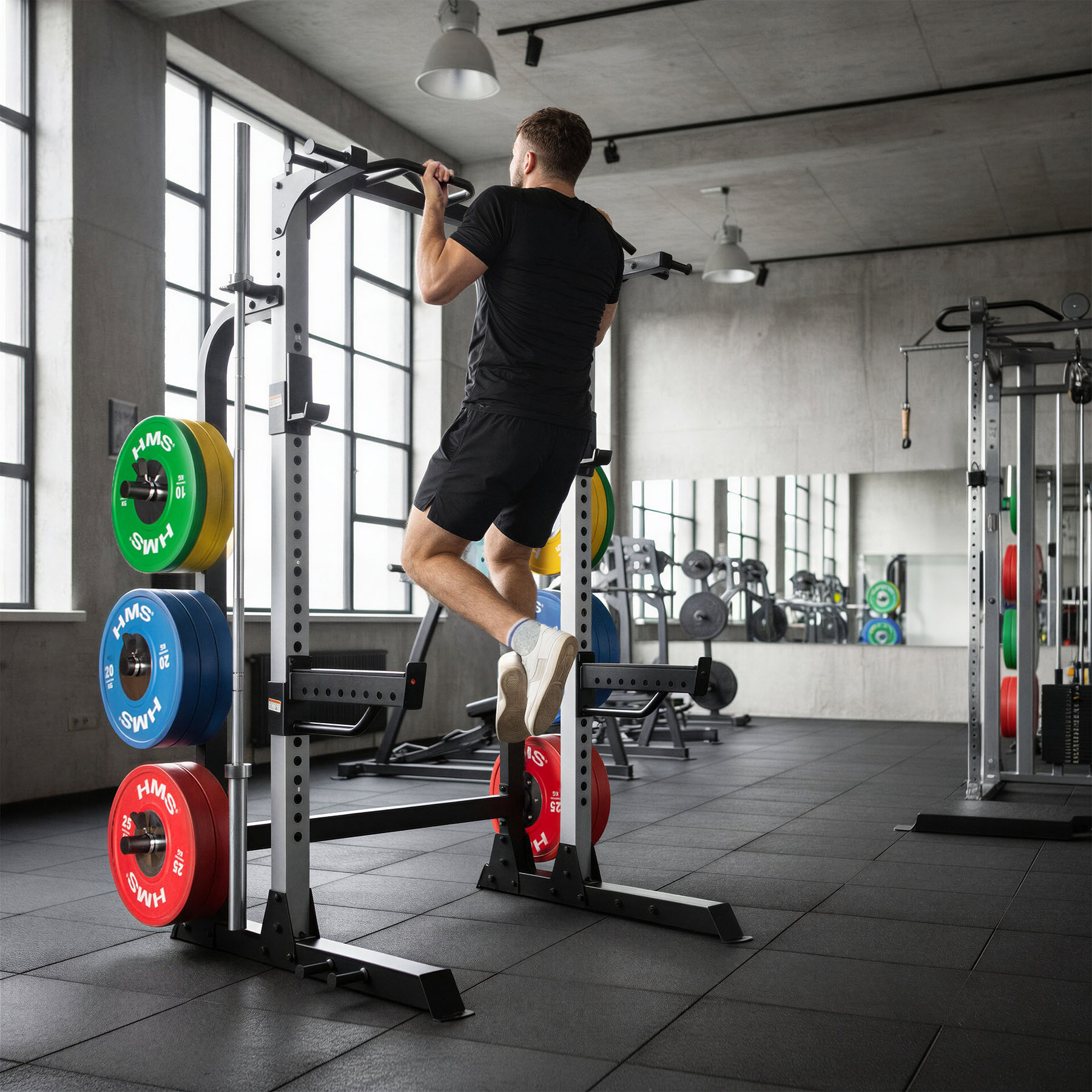 Multifunkční posilovací stojan - Power Rack HMS KLT5432