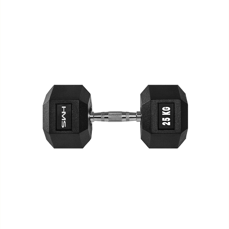 Hexagonální jednoručka HMS 25 kg