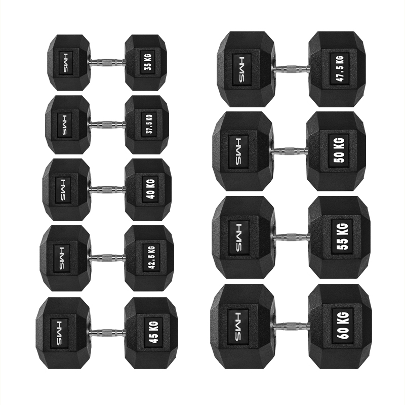 Hexagonální jednoručka HMS 60 kg