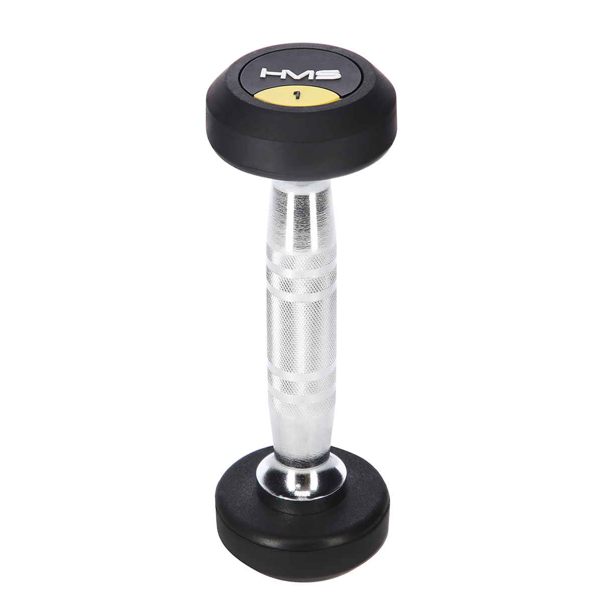 Pogumovaná jednoruční činka HMS HG Pro 1 kg