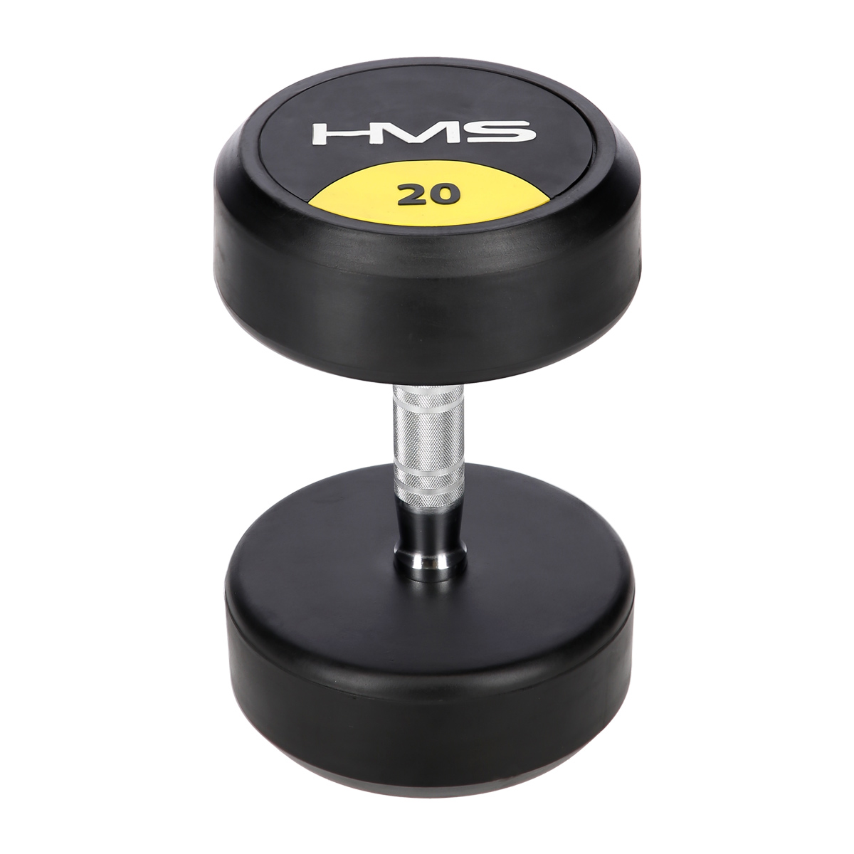 Pogumovaná jednoruční činka HMS HG Pro 20 kg