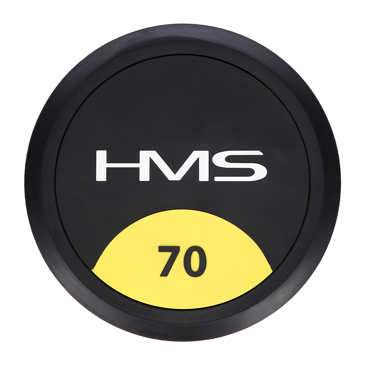 Pogumovaná jednoruční činka HMS HG Pro 70 kg