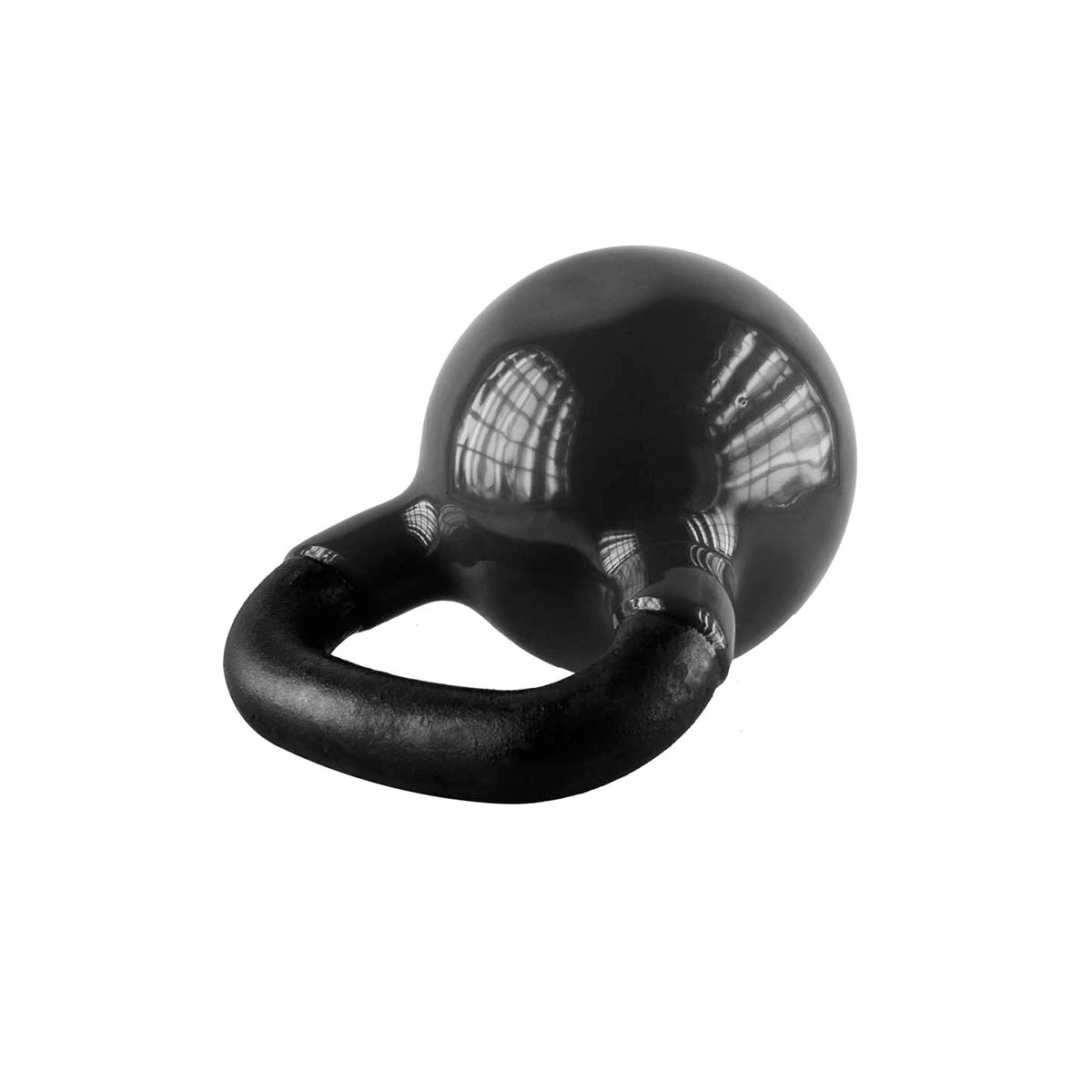 Kettlebell pokrytý vinylem HMS KNV04 4 kg, černý