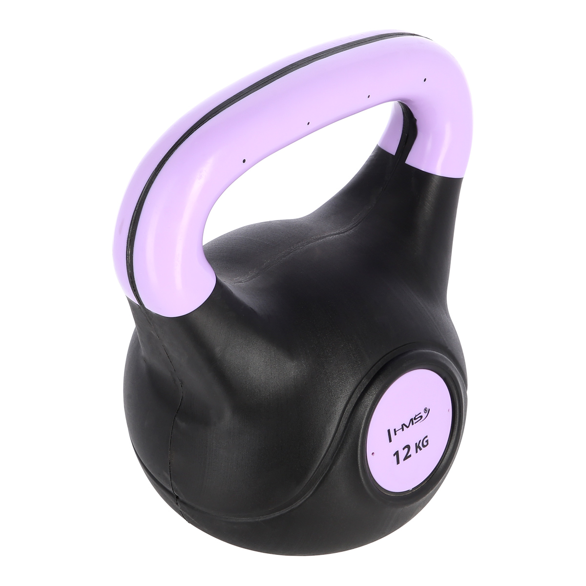 Kompozitový kettlebell HMS KPC12 Vin-Bell 12 kg sv. fialový