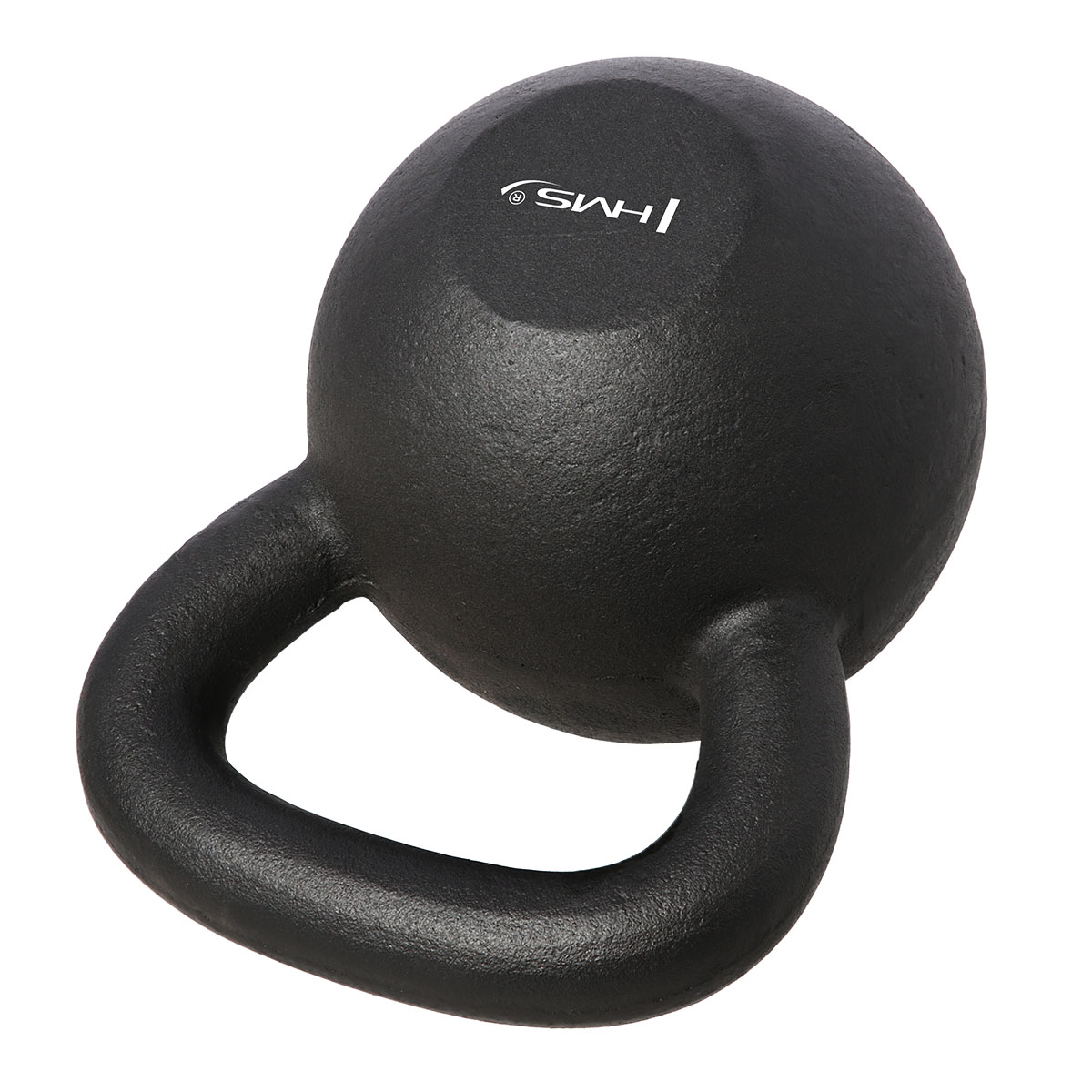 Litinový kettlebell HMS KZG28 28 kg, černý