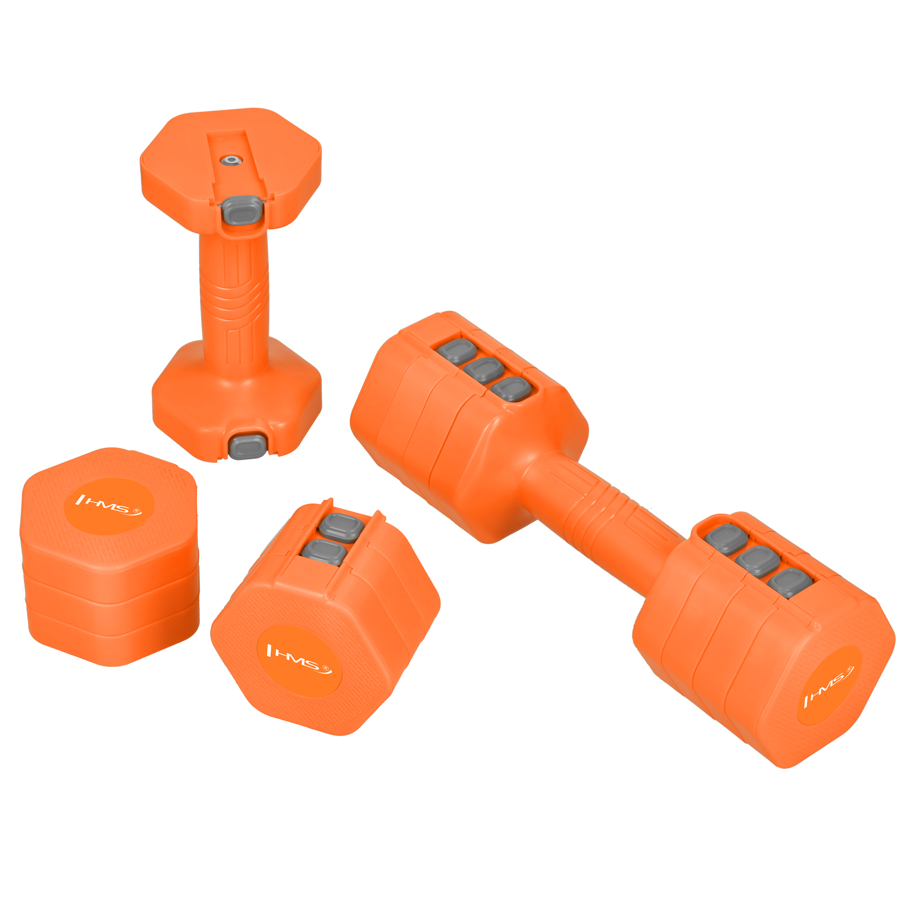 Nastavitelné činky HMS HL03 2 x 2,5 kg