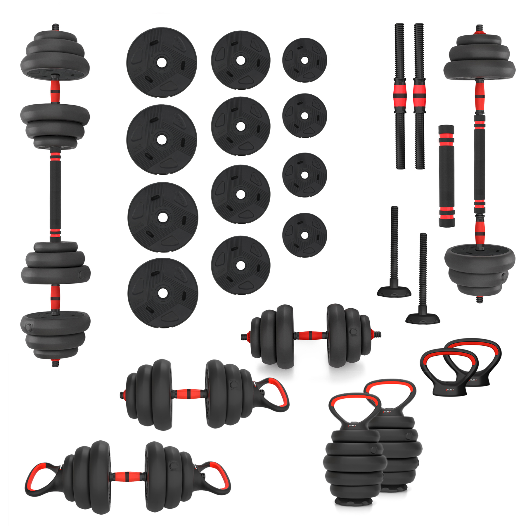Sada činek HMS SGN120 Pro 6v1 20 kg