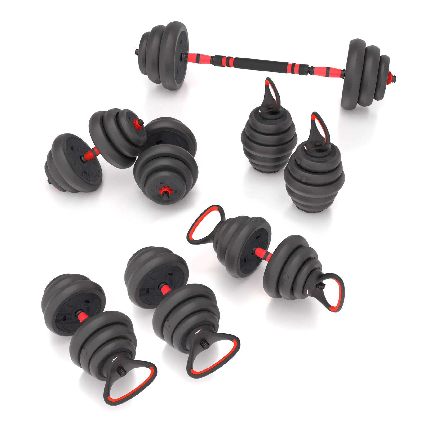 Sada činek HMS SGN120 Pro 6v1 20 kg