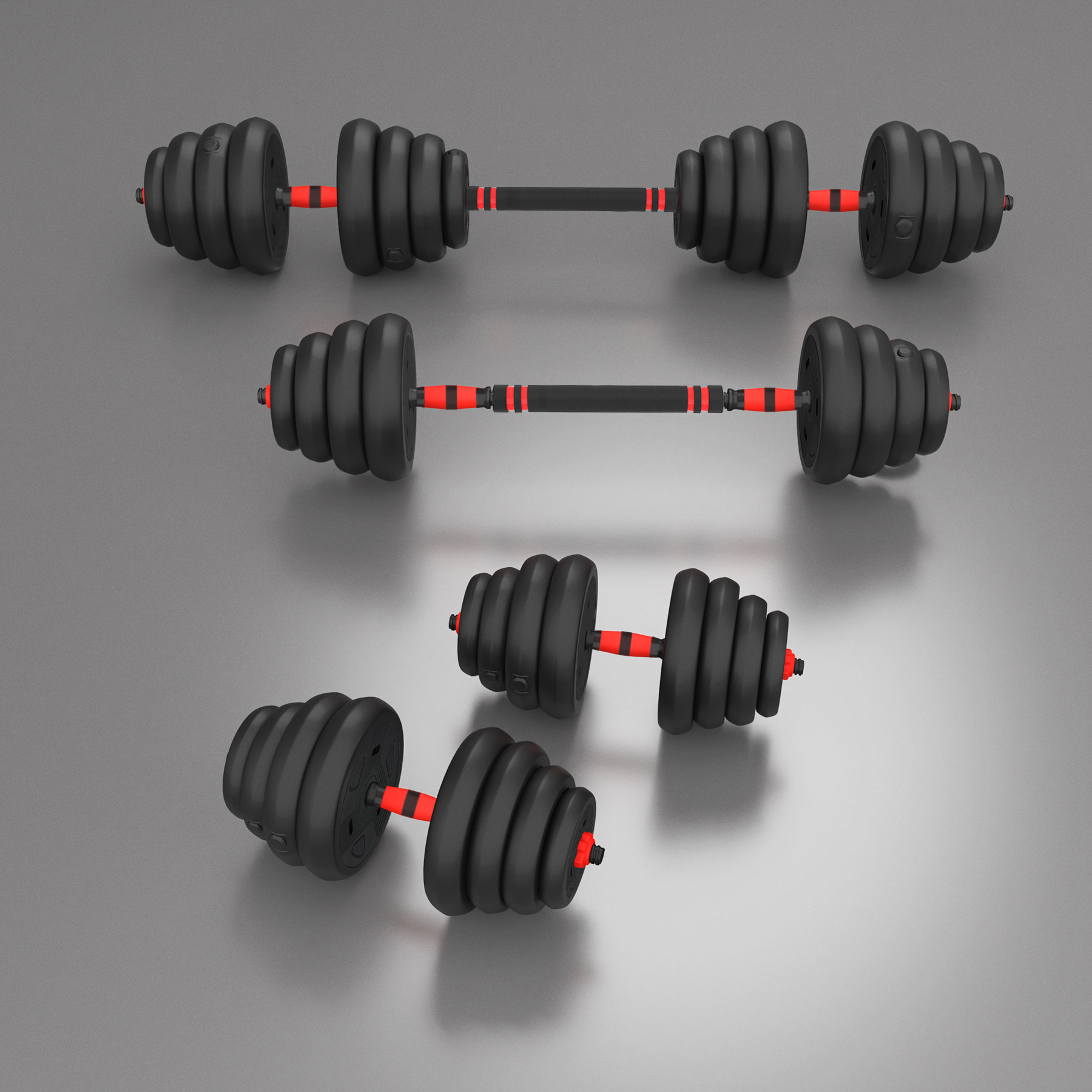 Sada činek HMS SGN130 Pro 6v1 30 kg