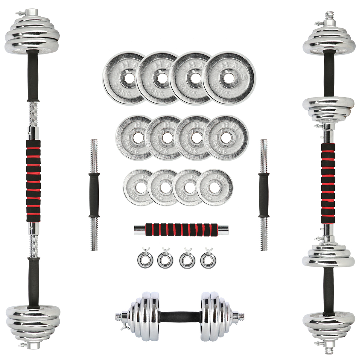 Činkový set v kufru HMS STC21 21 kg