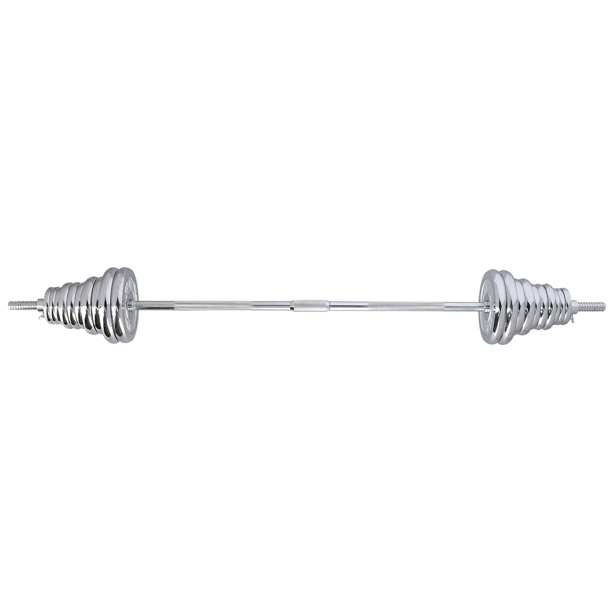 Činkový set v kufru HMS STC50 2x25 kg, chrom