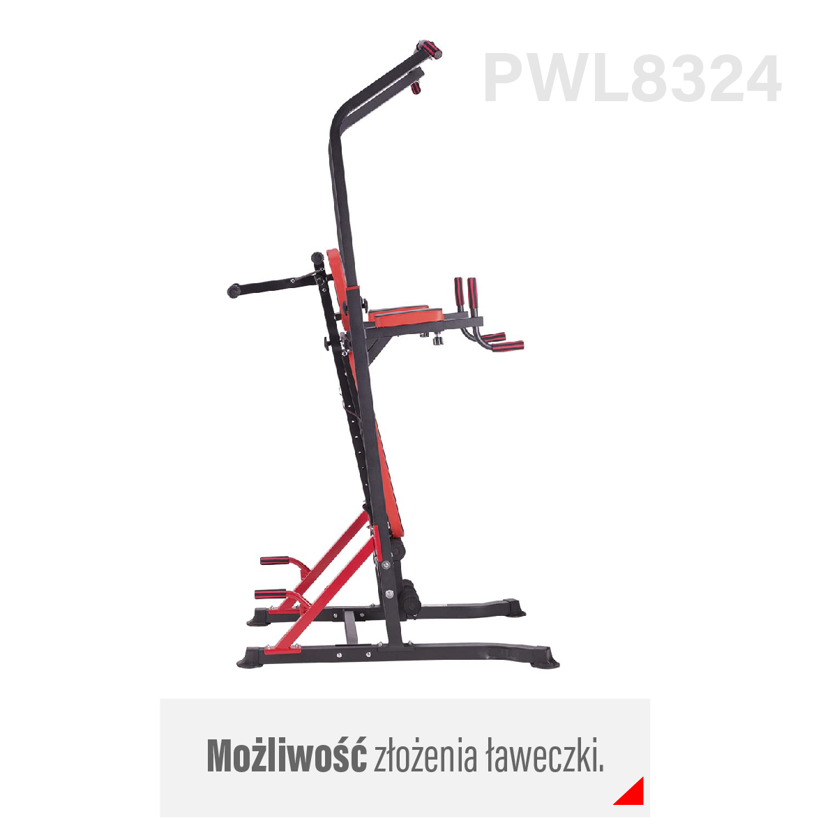 Multifunkční bradla s lavicí HMS PWL8324