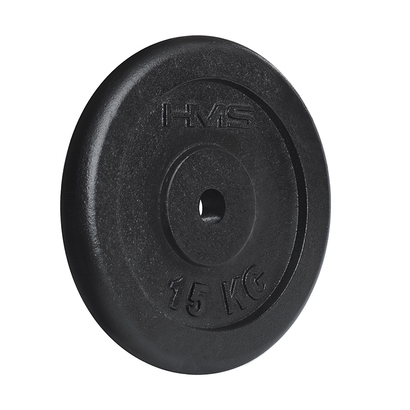 Černý litinový kotouč HMS 15 kg