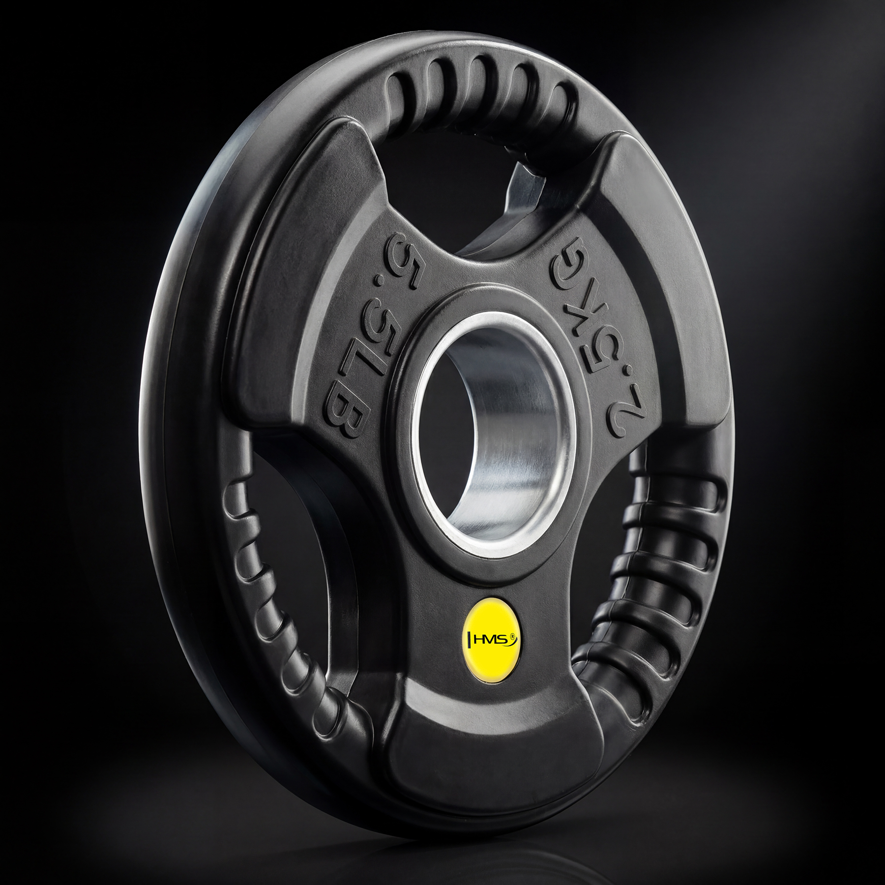 Olympijský pogumovaný kotouč HMS TOK02 Pro 2,5 kg