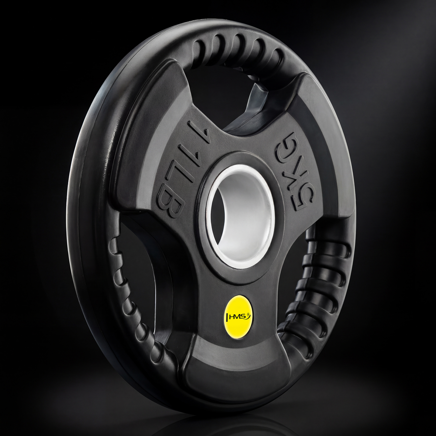 Olympijský pogumovaný kotouč HMS TOK05 Pro 5 kg