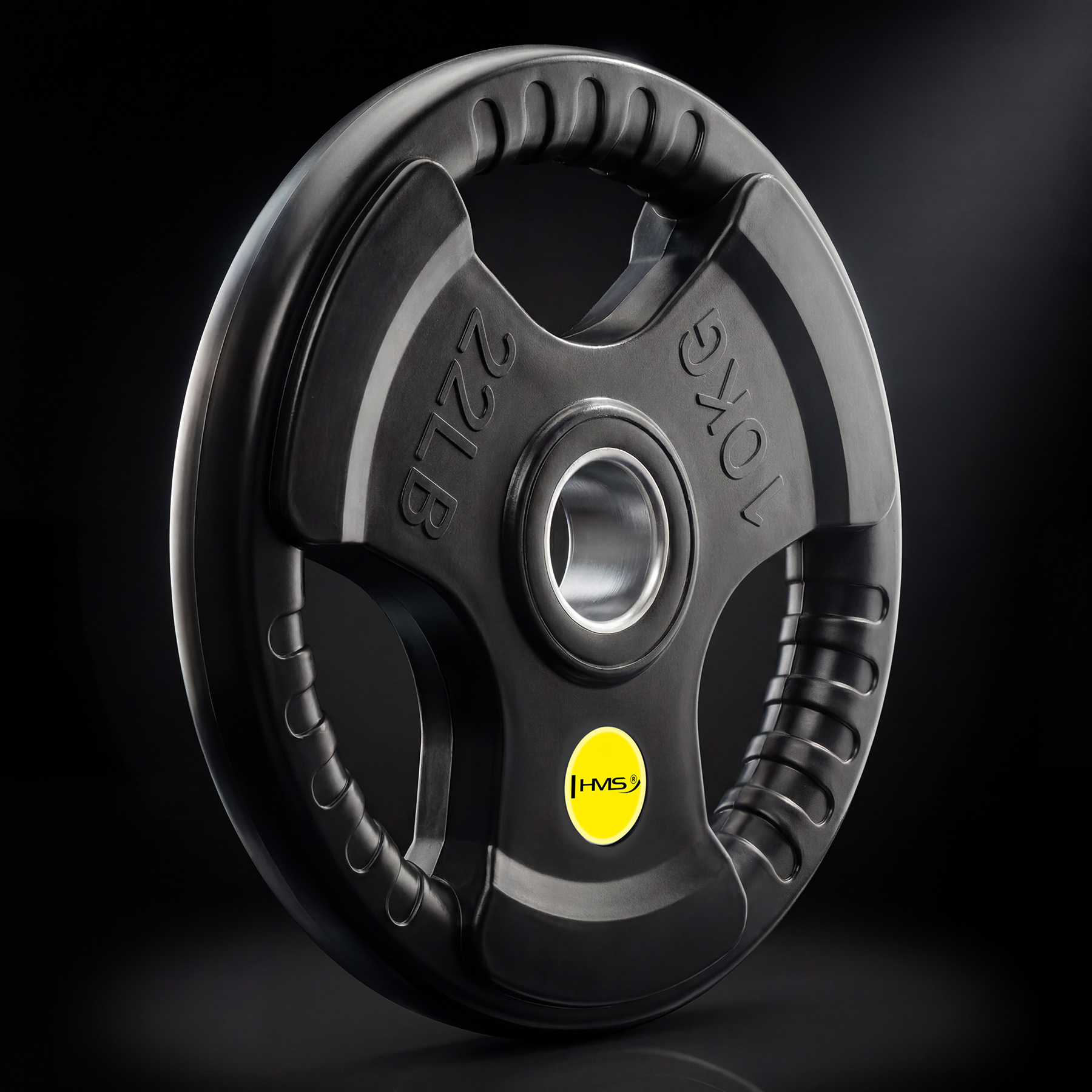 Olympijský pogumovaný kotouč HMS TOK10 Pro 10 kg