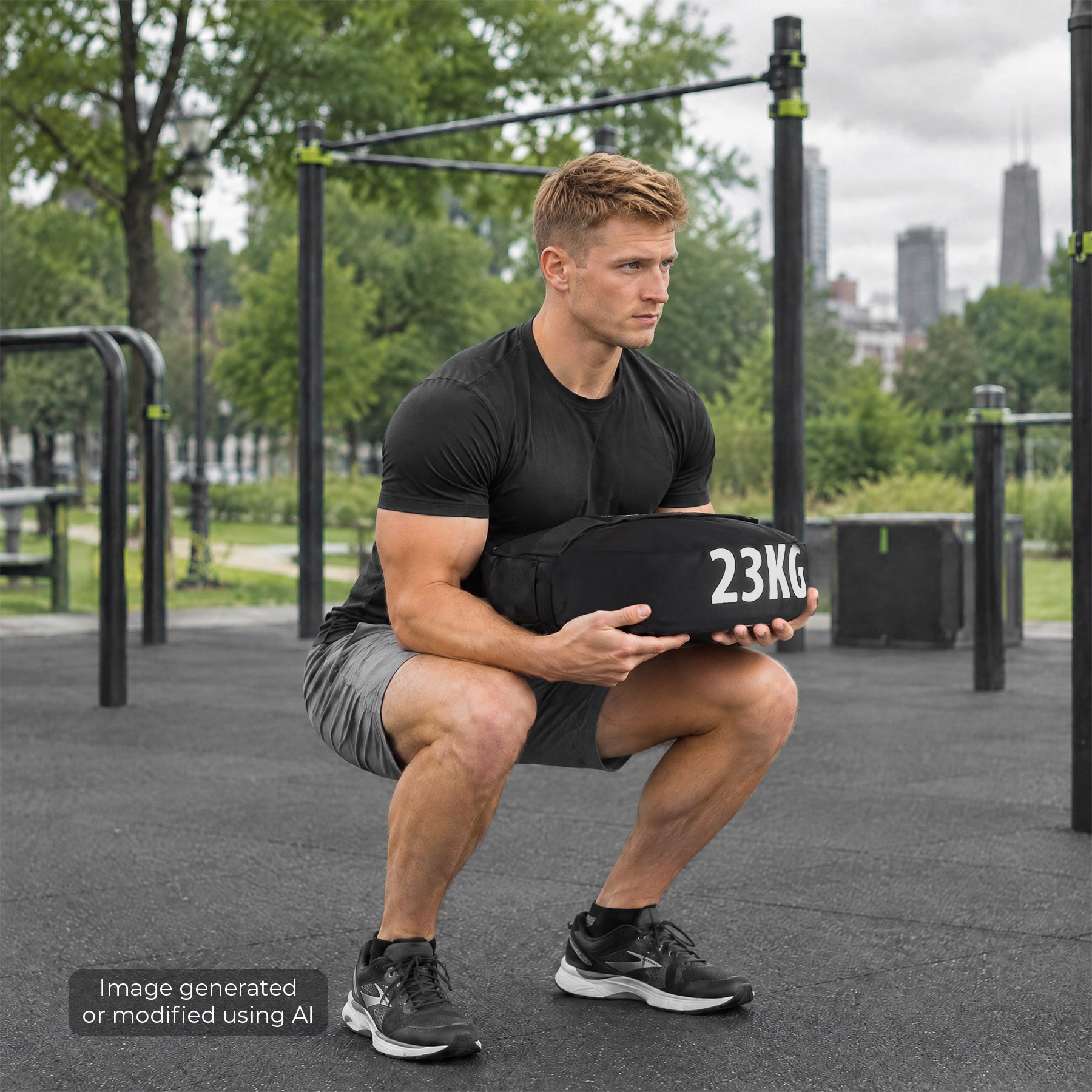 Sandbag HMS Strongman WSN23 1-23 kg - prázdný
