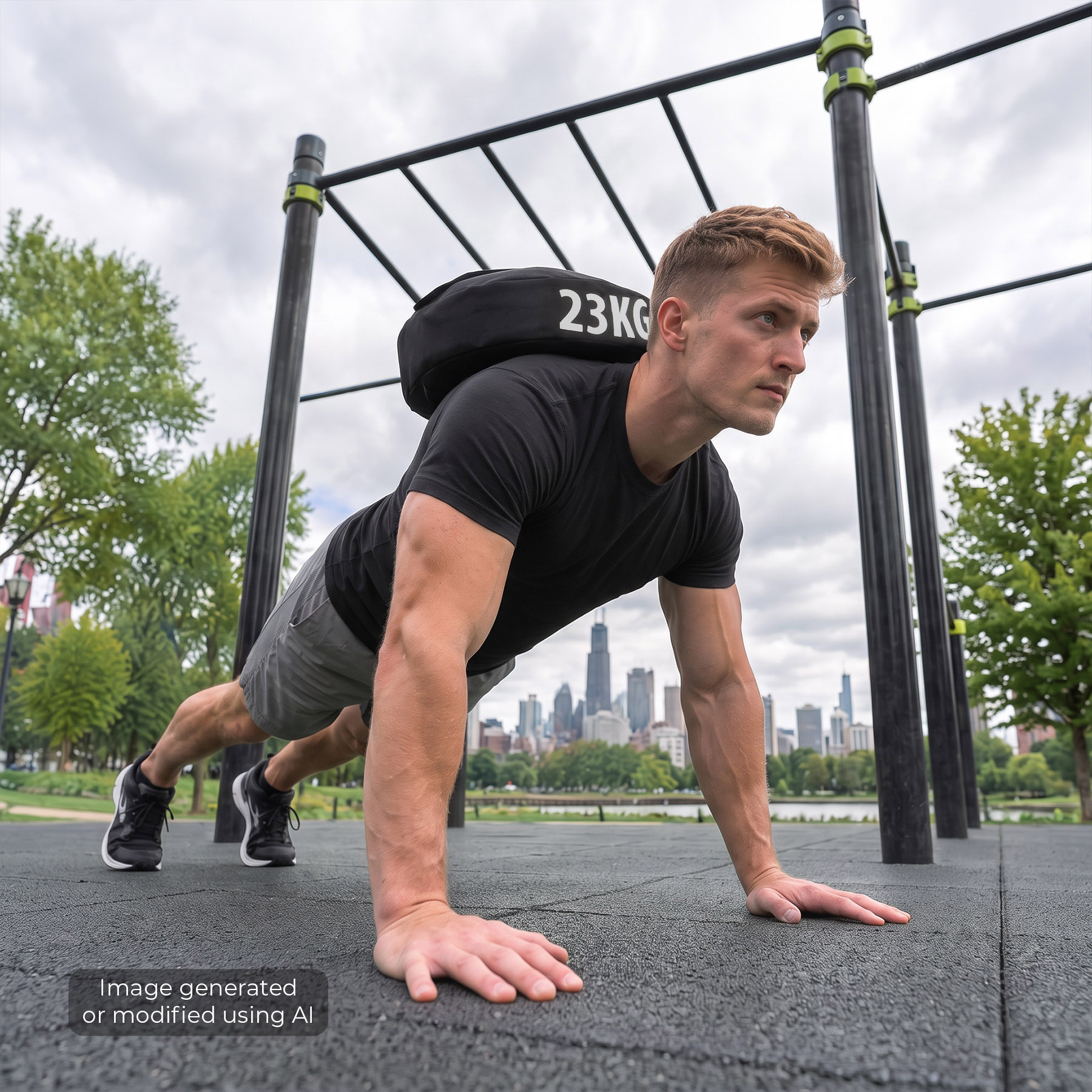 Sandbag HMS Strongman WSN23 1-23 kg - prázdný
