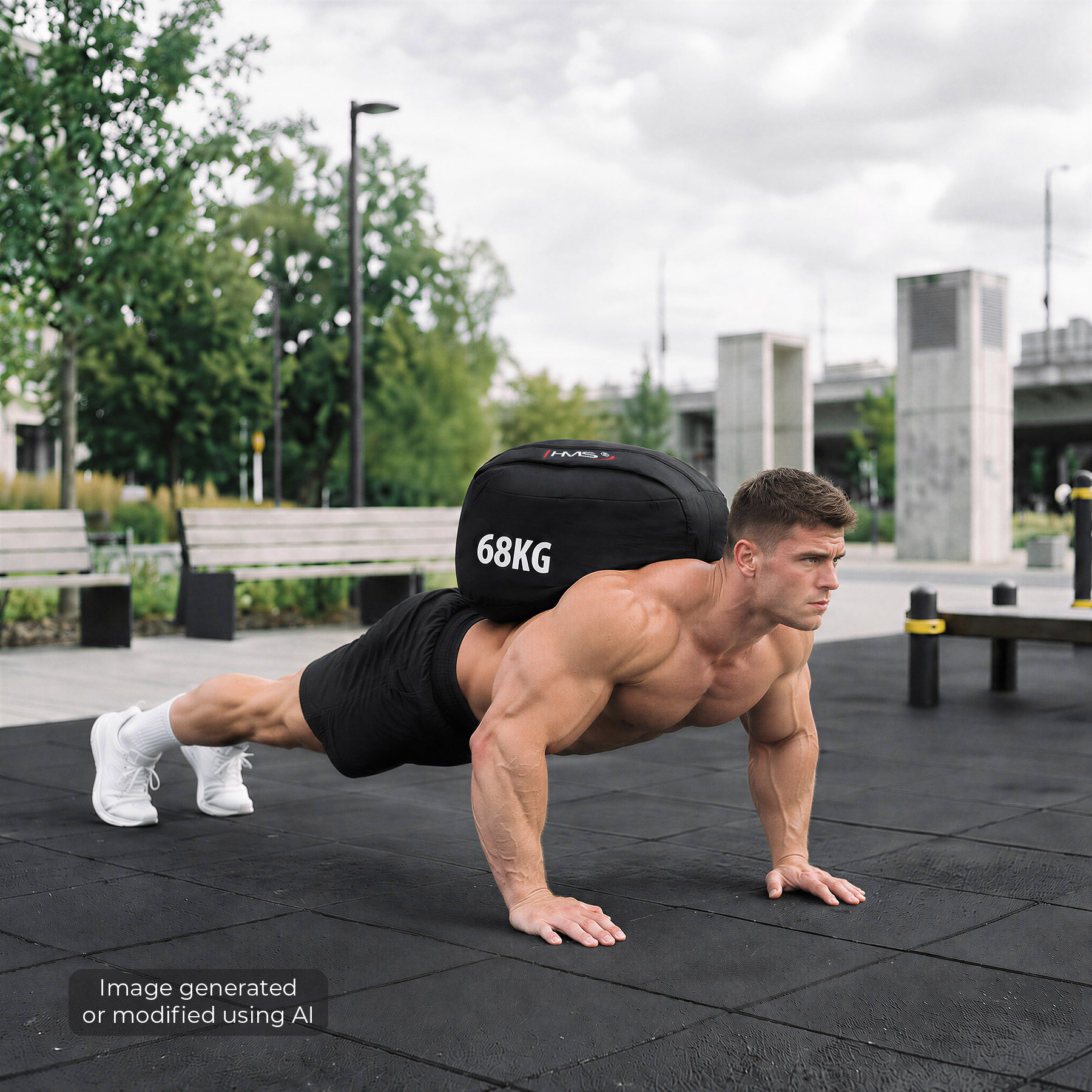 Sandbag HMS Strongman WSN68 1-68 kg - prázdný