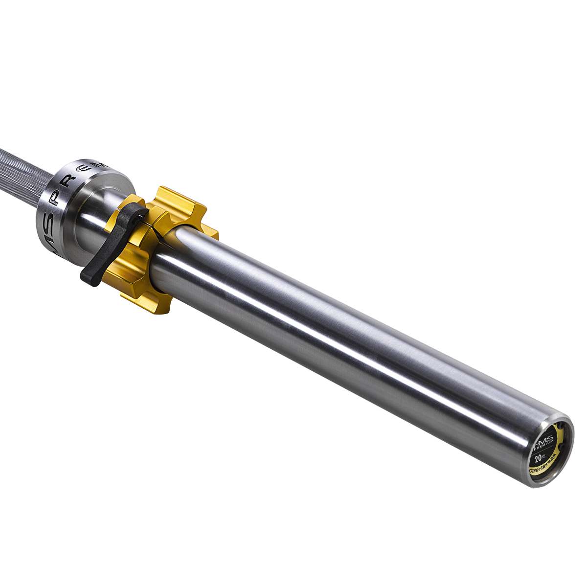 Olympijská osa HMS PREMIUM GO1100 220 cm x 50 mm + rychlouzávěry ZG1500