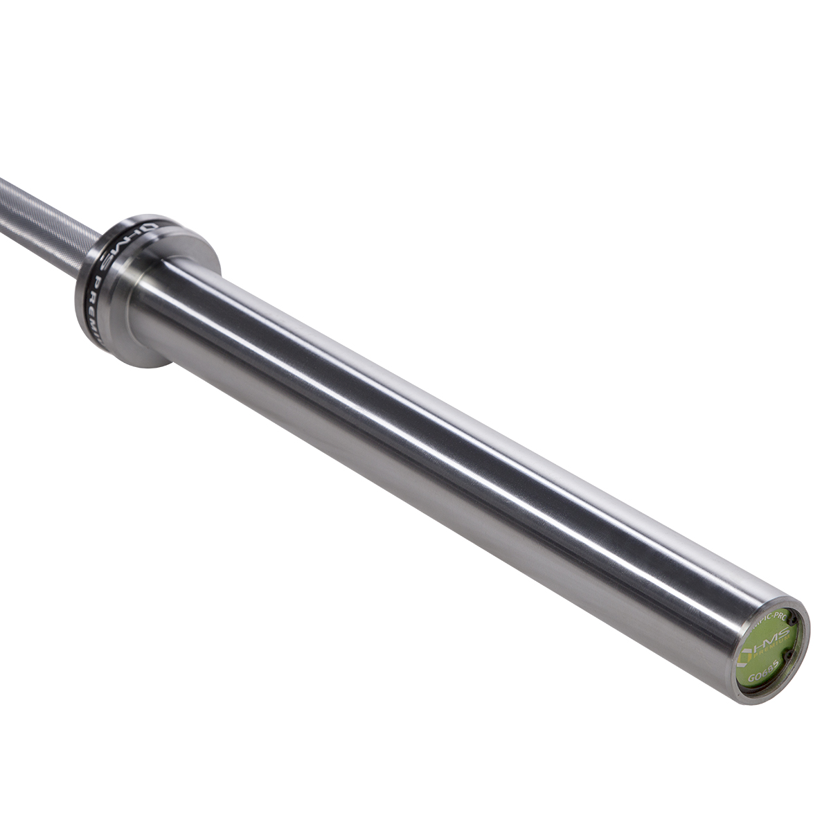 Olympijská osa HMS PREMIUM GO685 220 cm x 50 mm + rychlouzávěry ZG1000