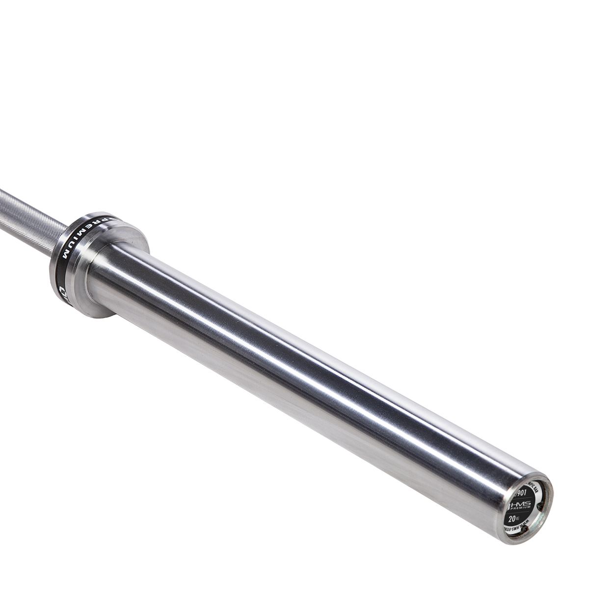 Olympijská osa HMS PREMIUM GO901 220 cm x 50 mm + rychlouzávěry ZG1500