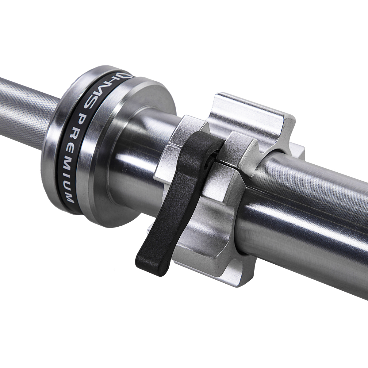 Olympijská osa HMS PREMIUM GO901 220 cm x 50 mm + rychlouzávěry ZG1500