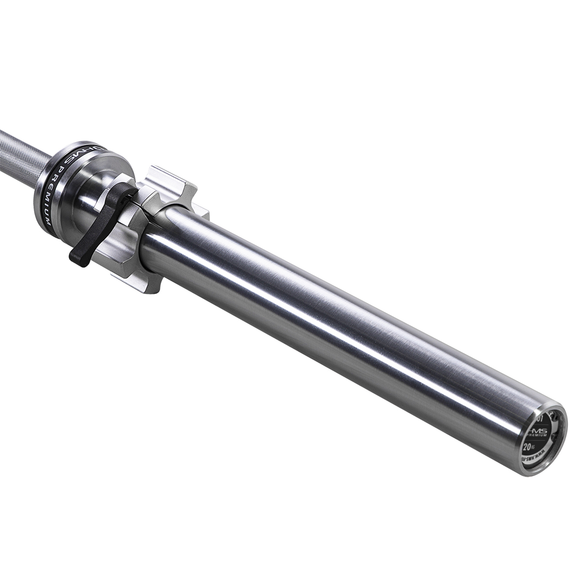 Olympijská osa HMS PREMIUM GO901 220 cm x 50 mm + rychlouzávěry ZG1500