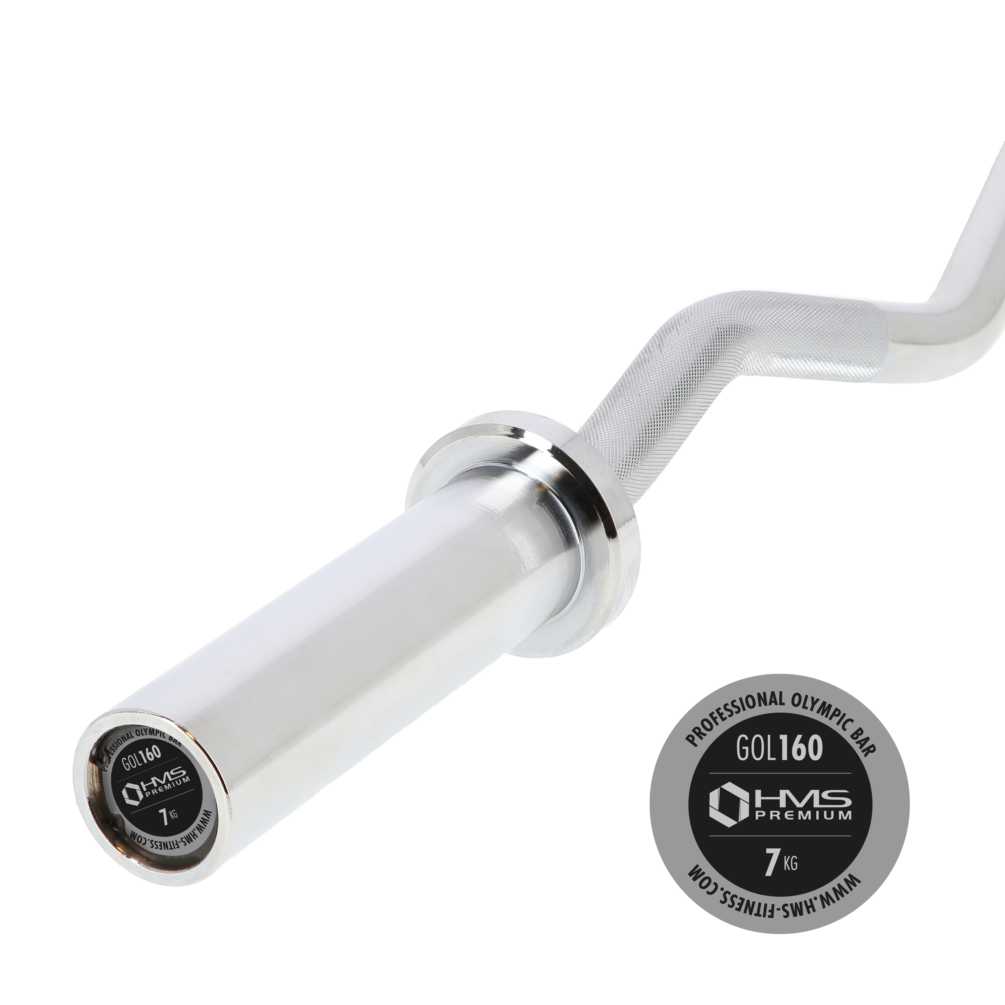 Lomená olympijská osa HMS PREMIUM GOL160 120 cm x 50 mm