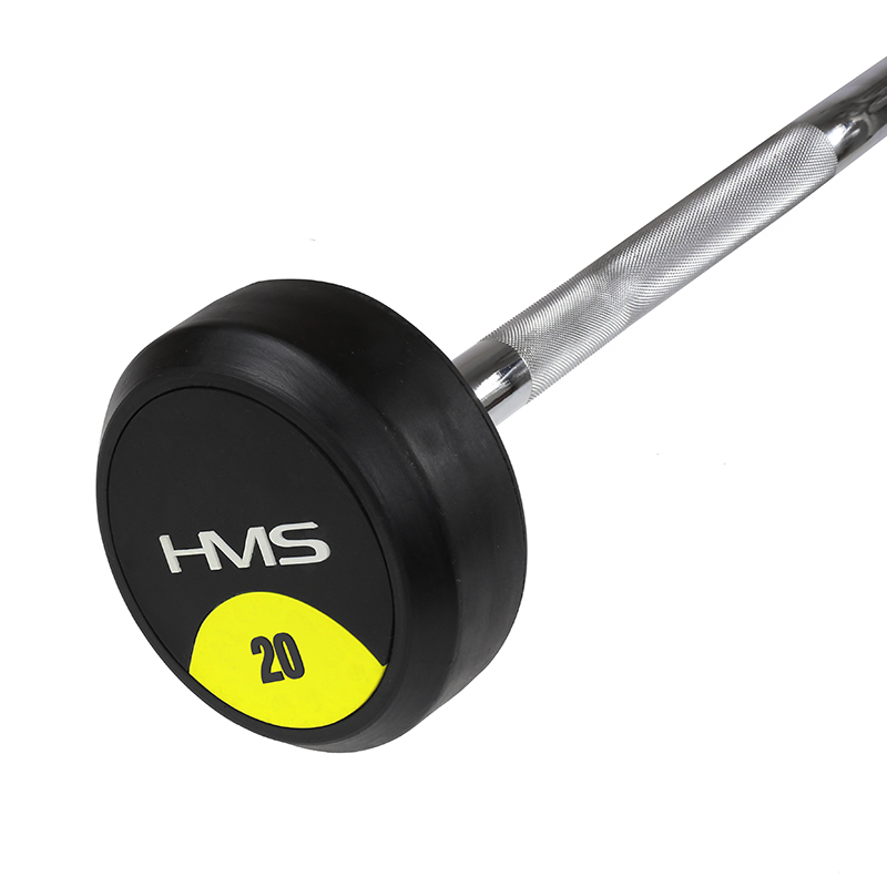 Lomená obouruční činka HMS Premium GSL-20 20 kg