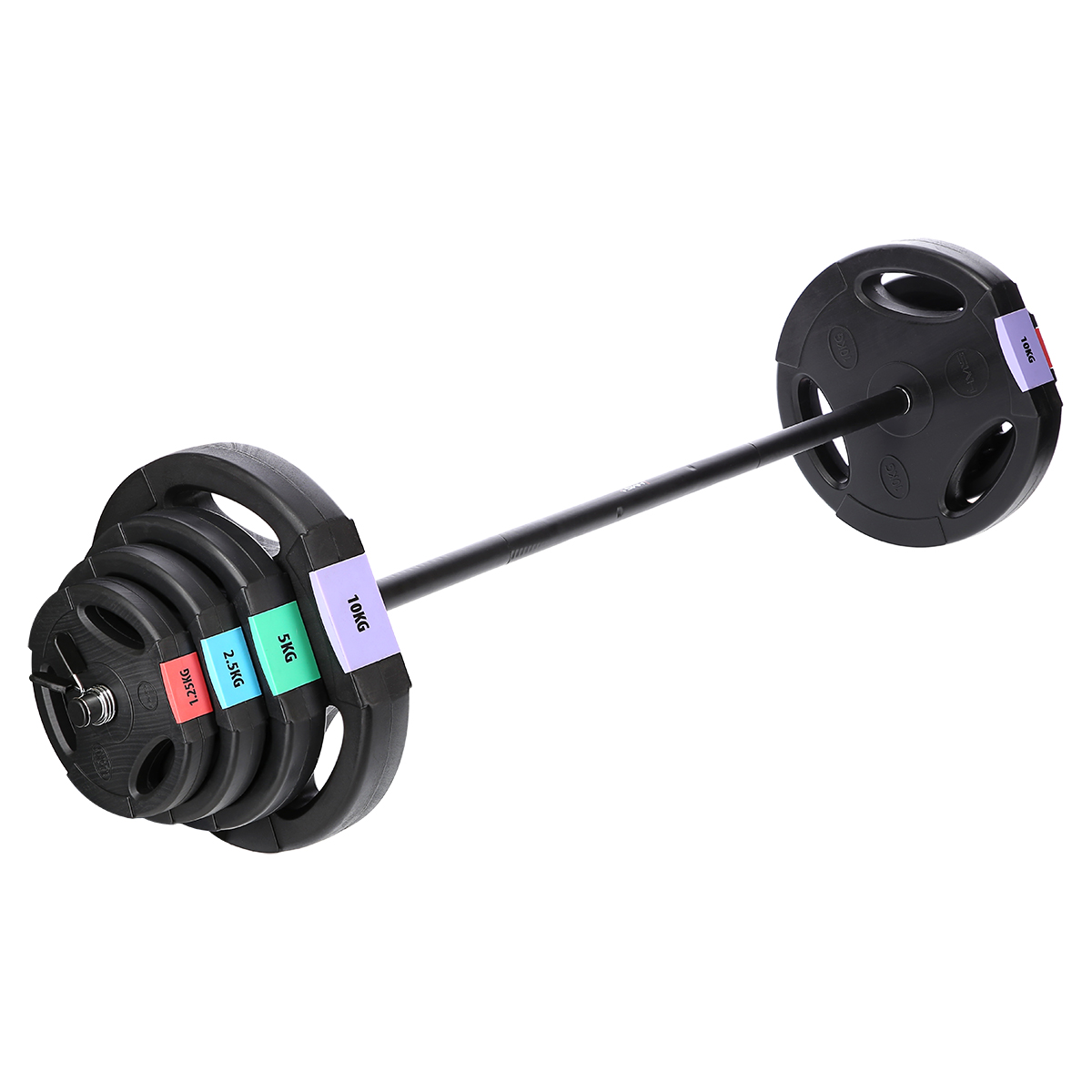 Nakládací obouruční činka HMS GSP40, 42 kg