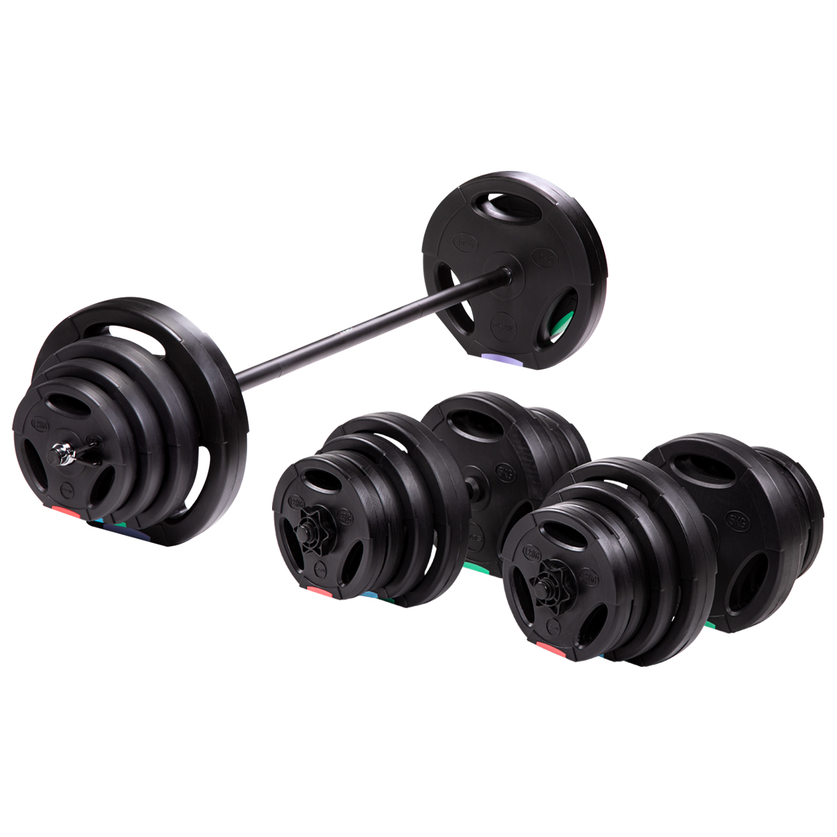 Nakládací činky HMS SGSP60, 62 kg