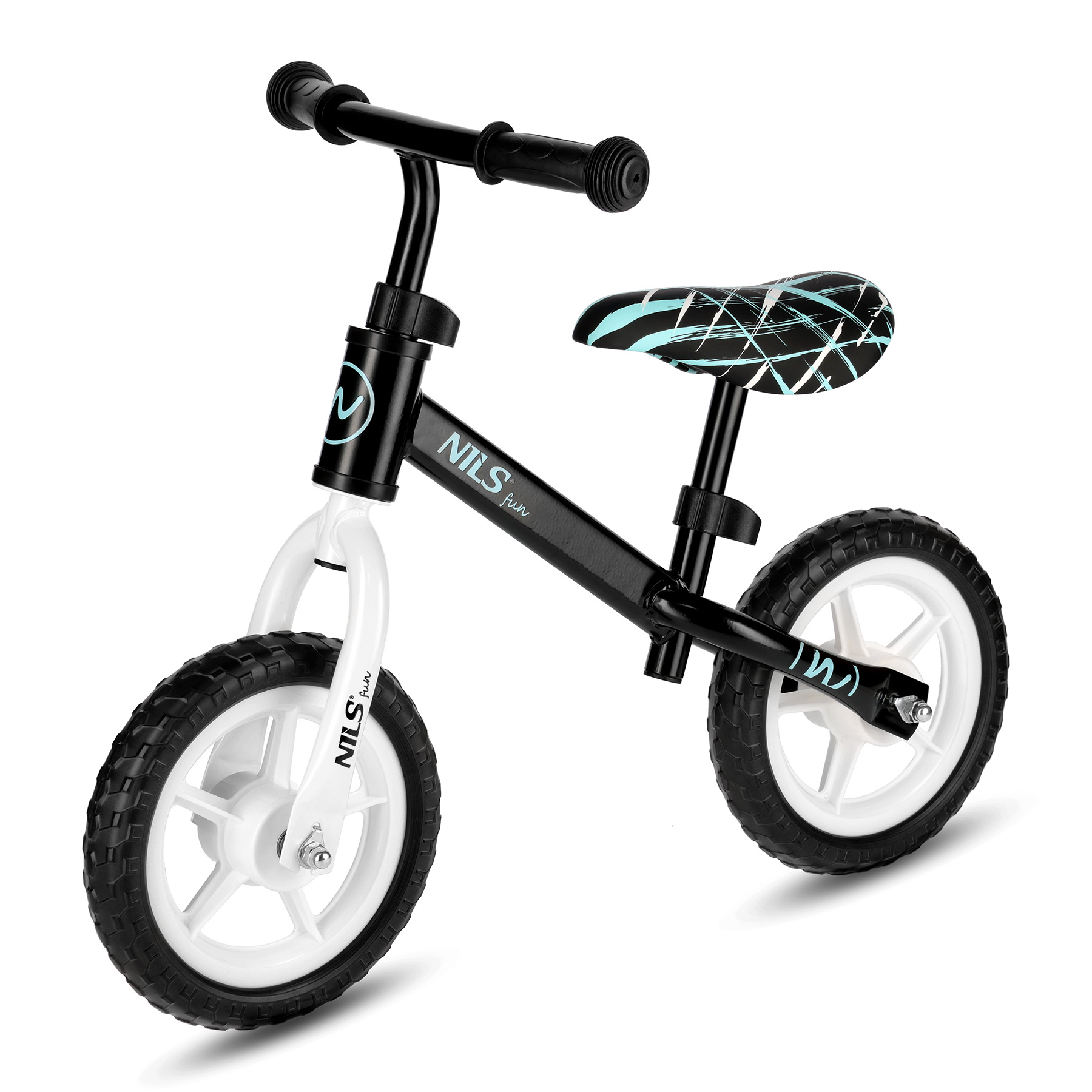 Dětské odrážedlo NILS Fun RB134 10" černé