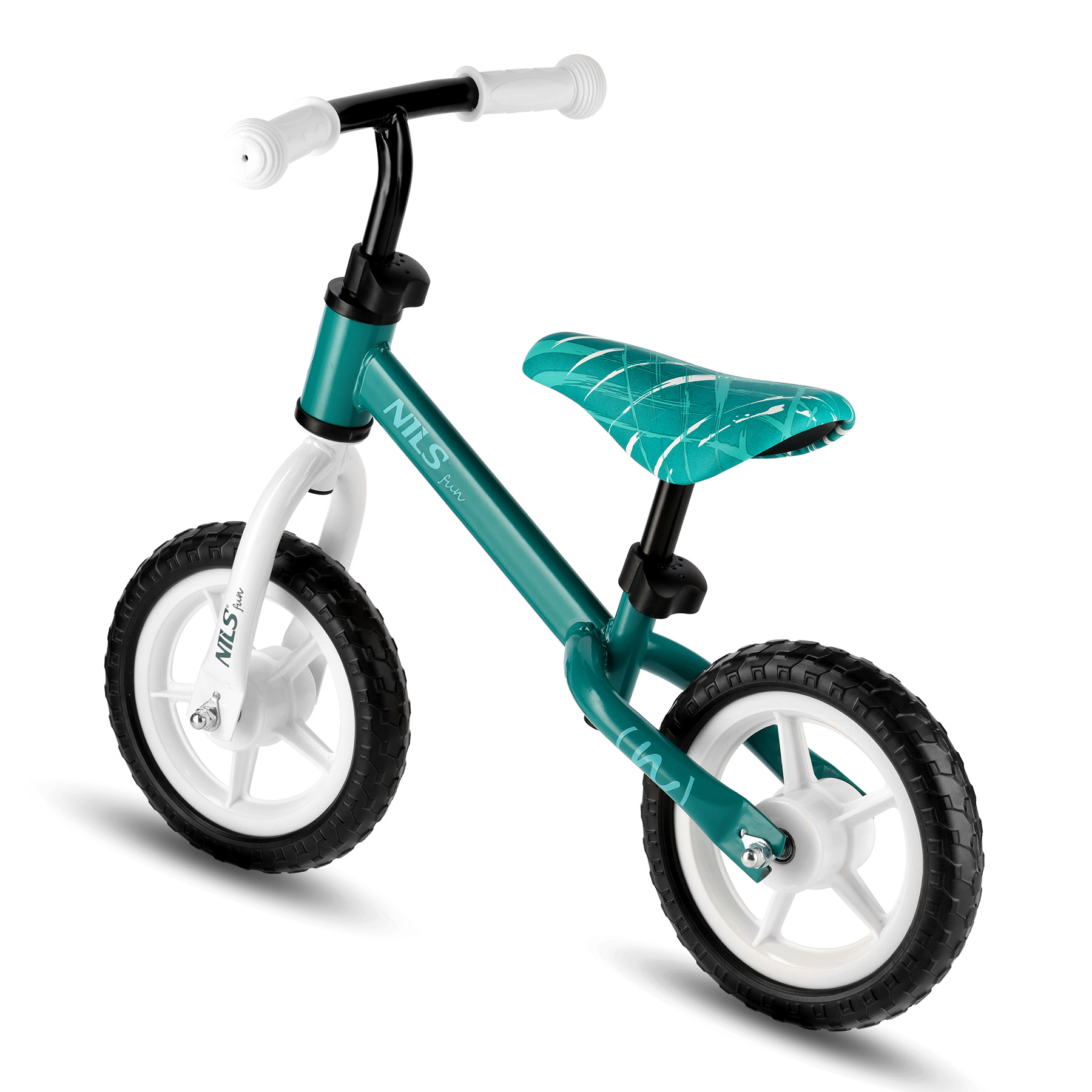 Dětské odrážedlo NILS Fun RB134 10" zelené