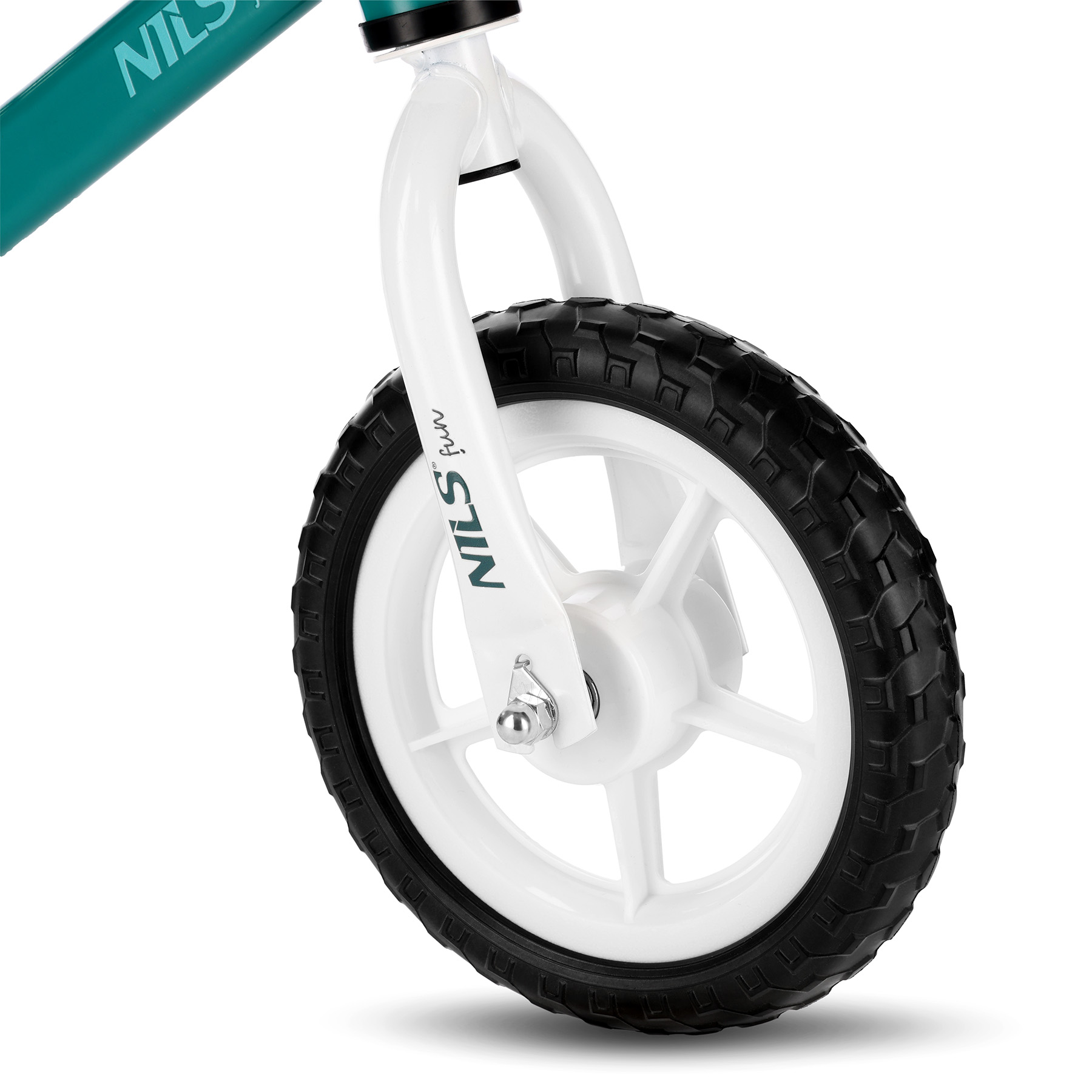 Dětské odrážedlo NILS Fun RB134 10" zelené