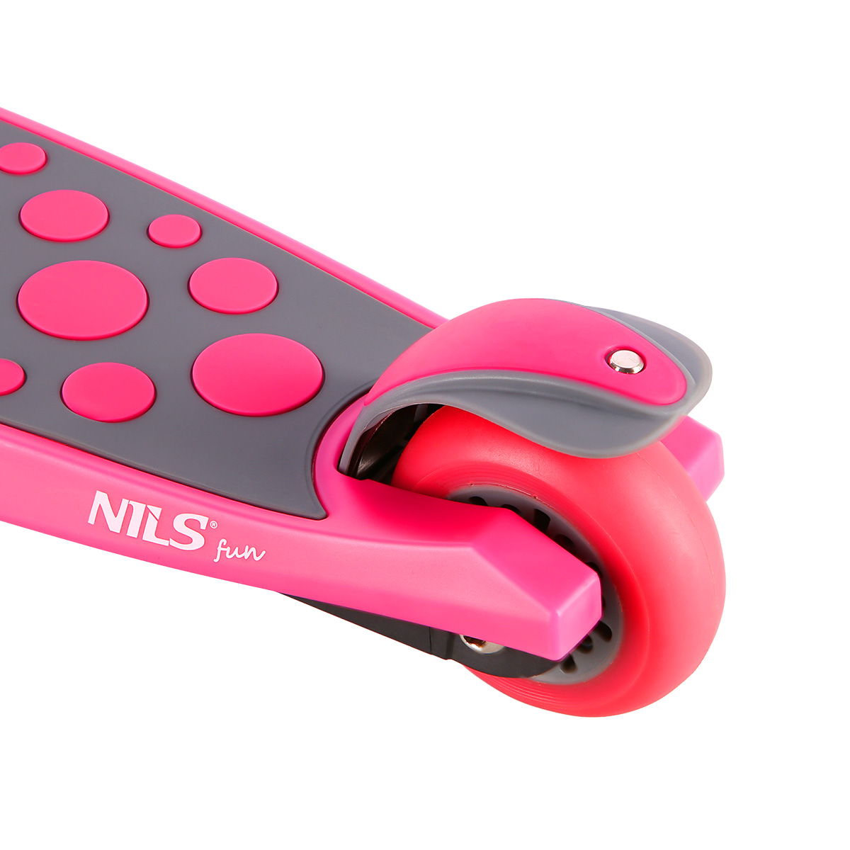 Dětská koloběžka NILS Fun HLB02 růžová