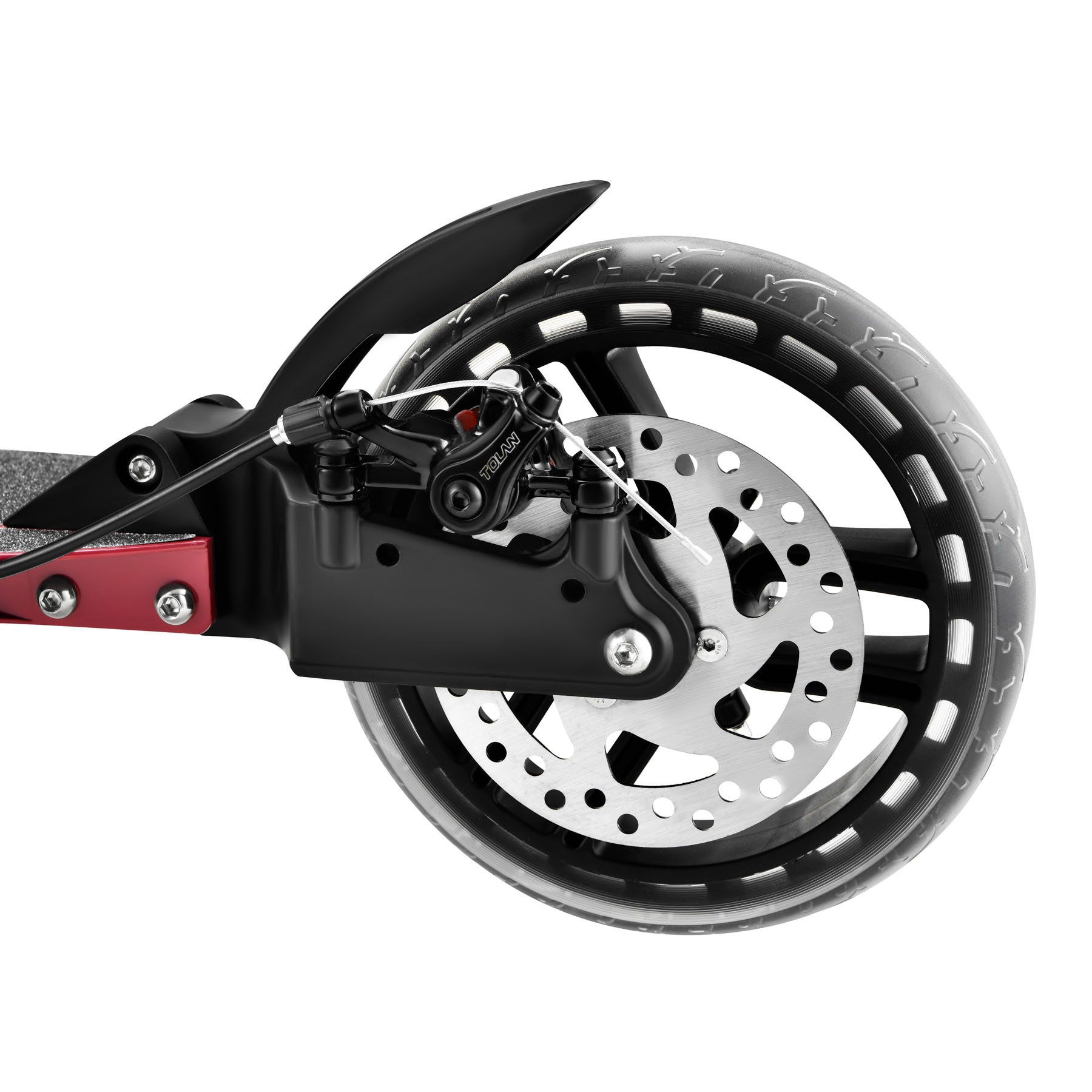 Koloběžka NILS Extreme HM122T s kotoučovou brzdou a LED