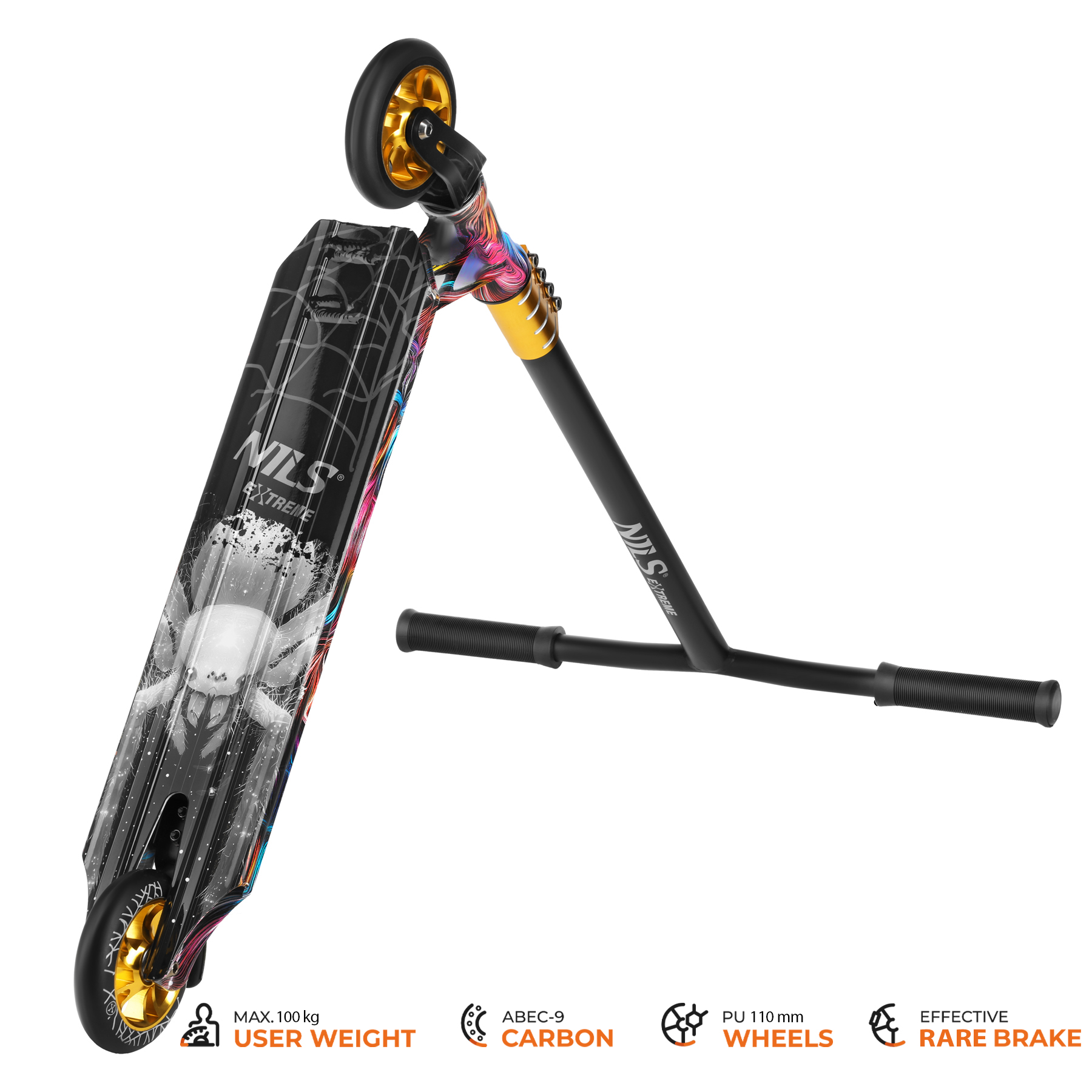 Freestyle koloběžka NILS Extreme HS221 Spider